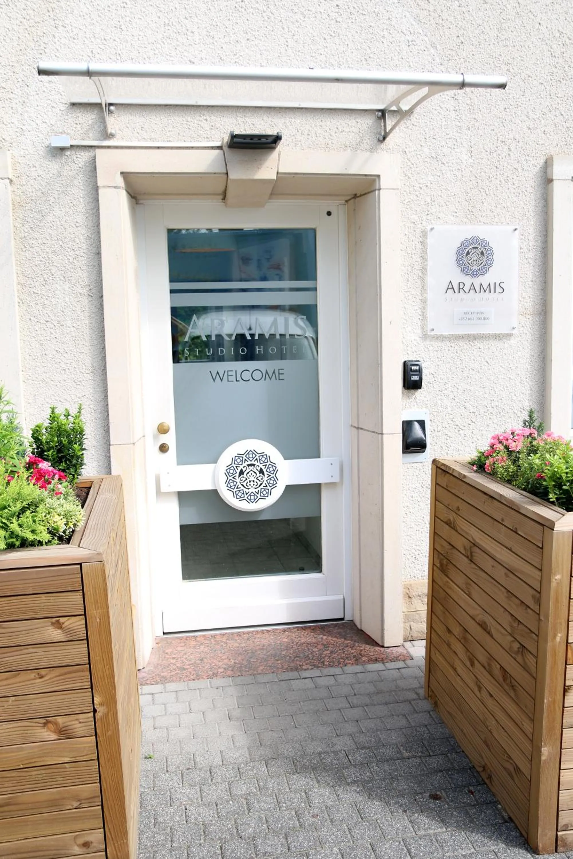 Facade/entrance in Aramis Studio Hotel