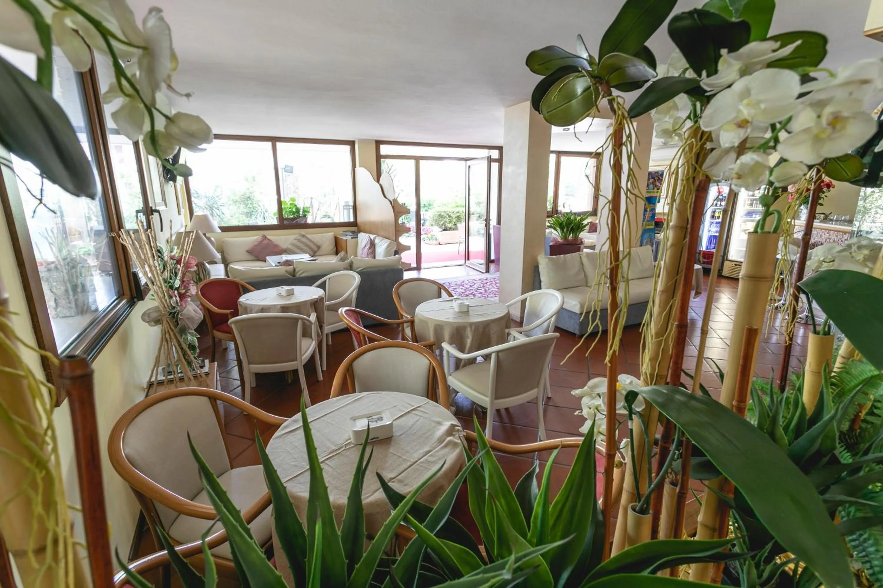 Lobby or reception in Hotel Deborah