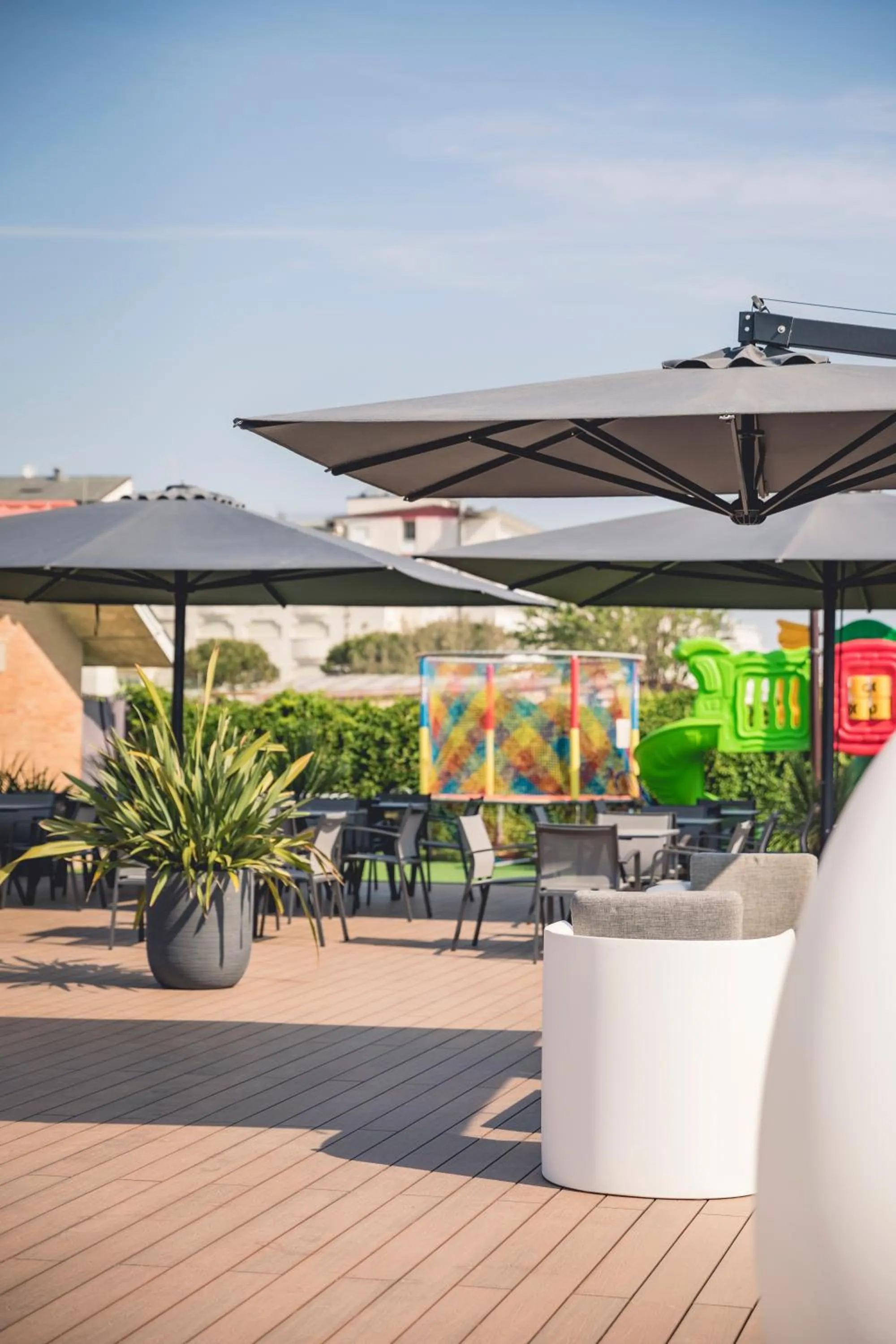 Children play ground in Hotel Deborah