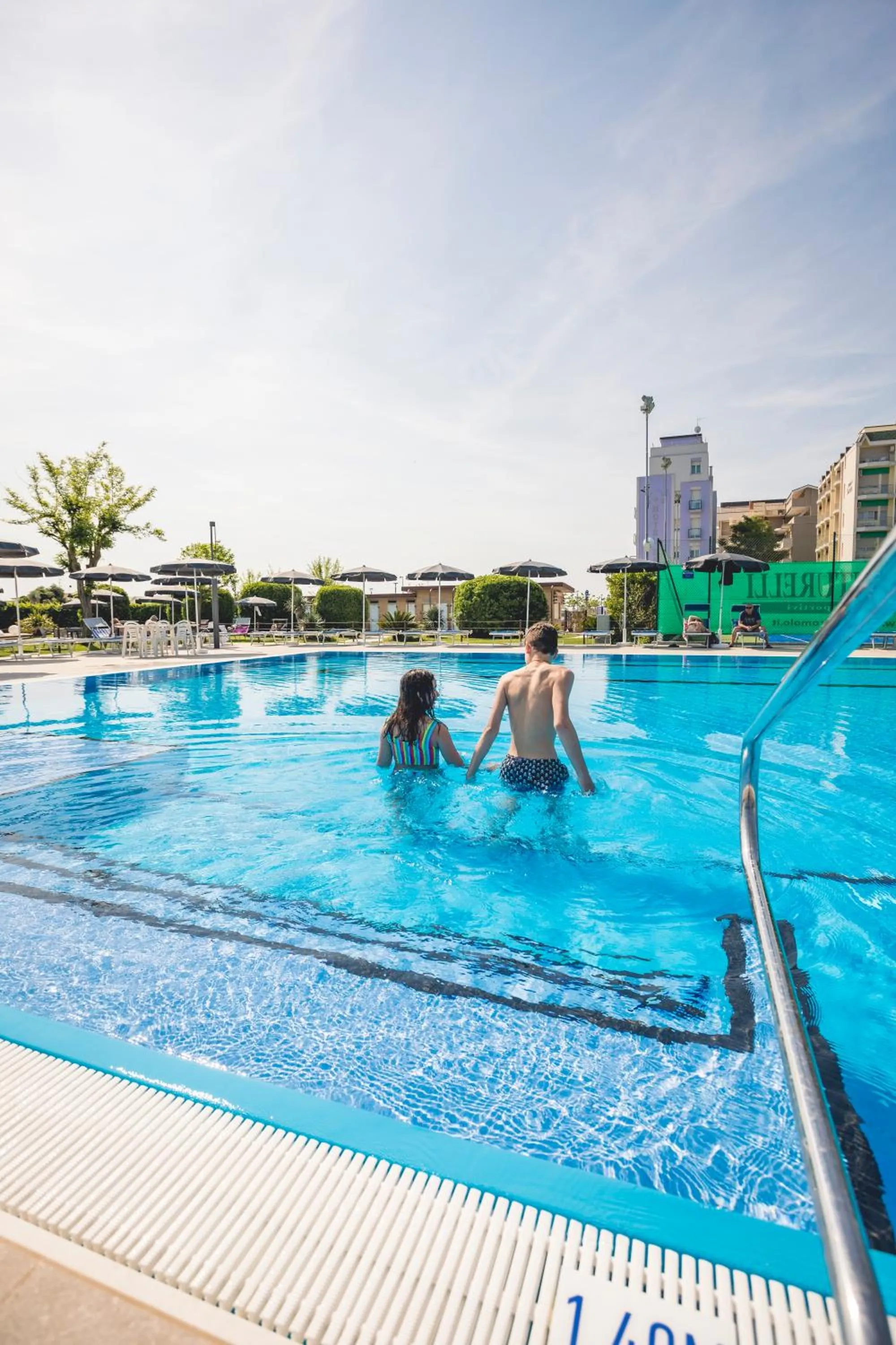 Swimming pool in Hotel Deborah