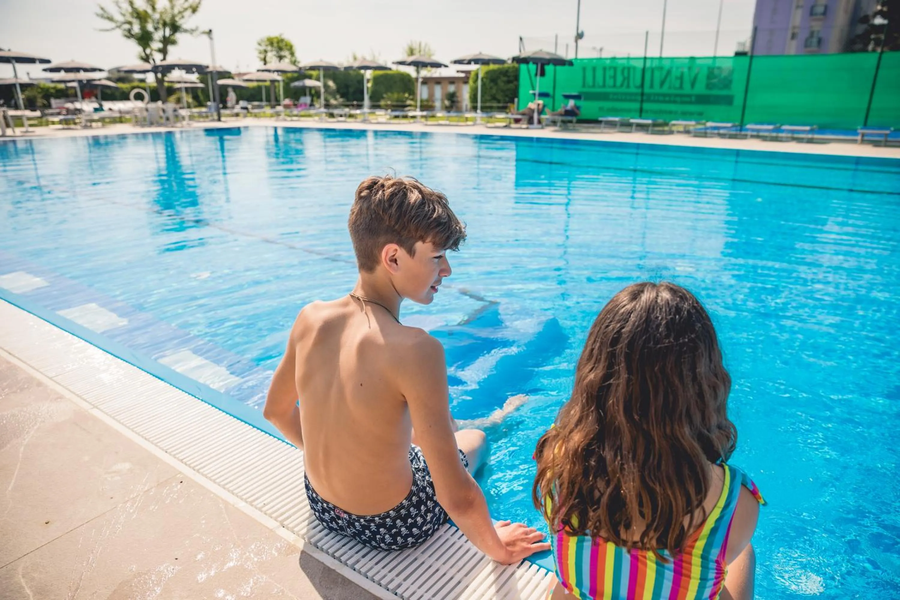 Swimming pool in Hotel Deborah