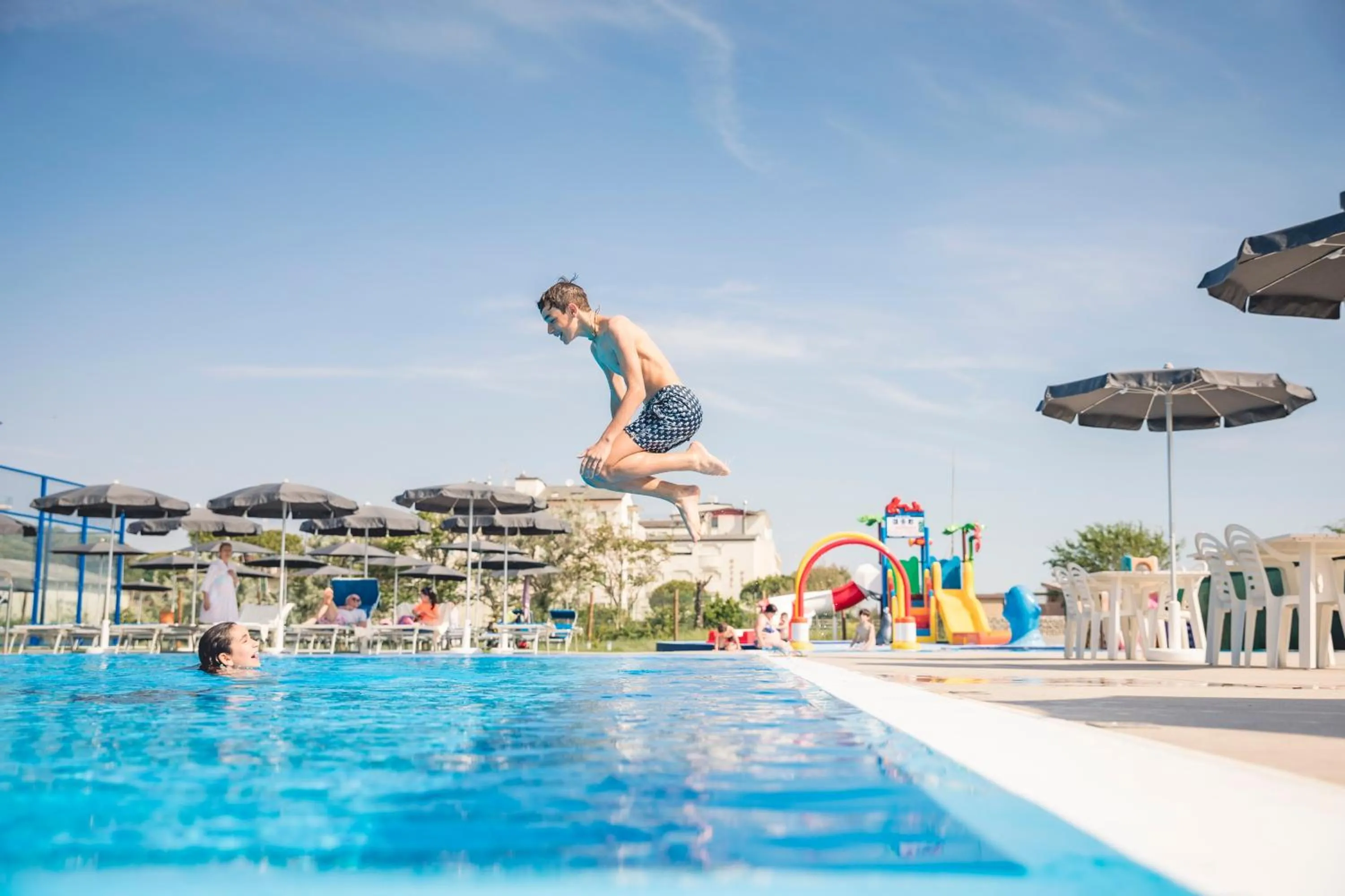 Swimming pool in Hotel Deborah