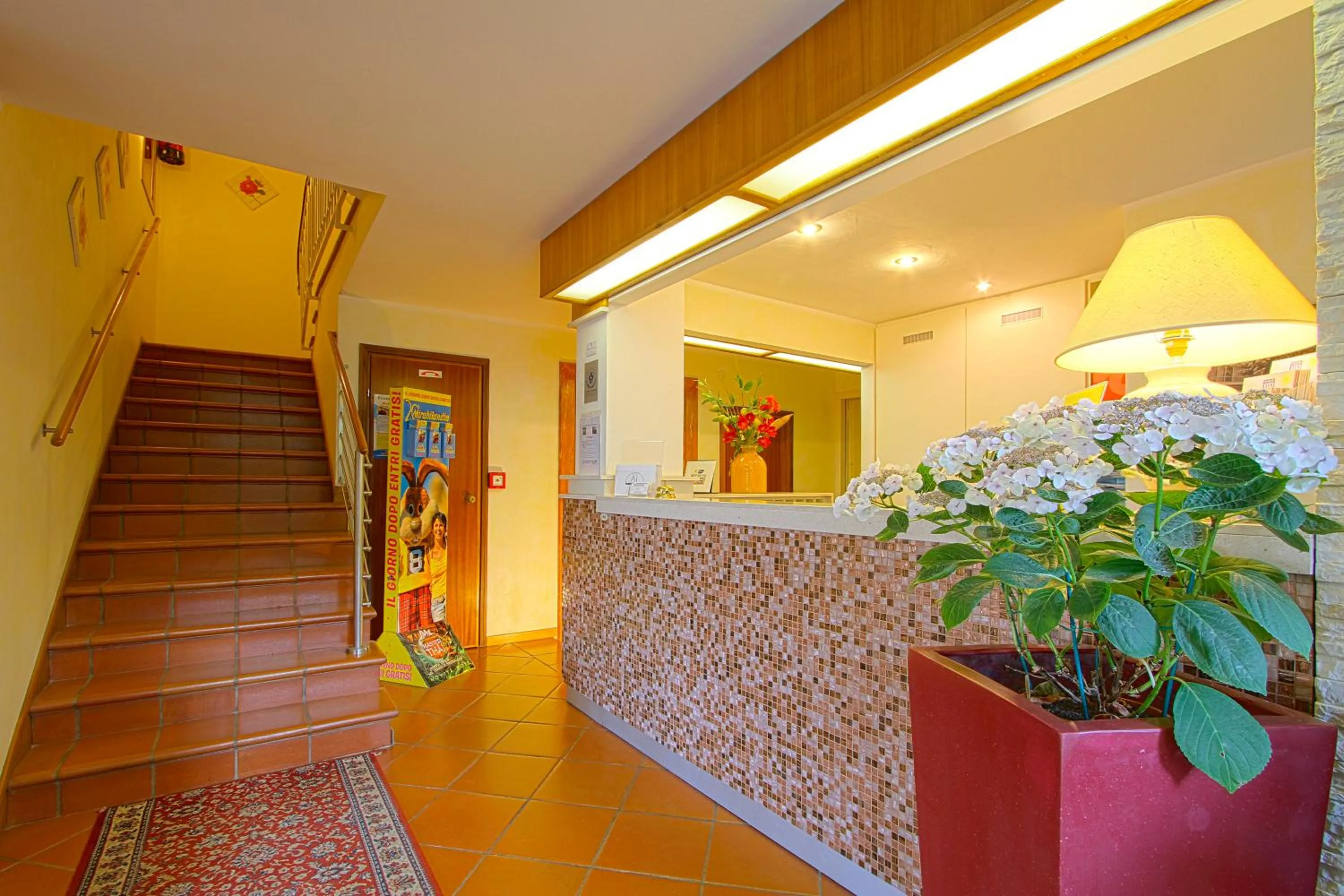 Lobby or reception in Hotel Deborah