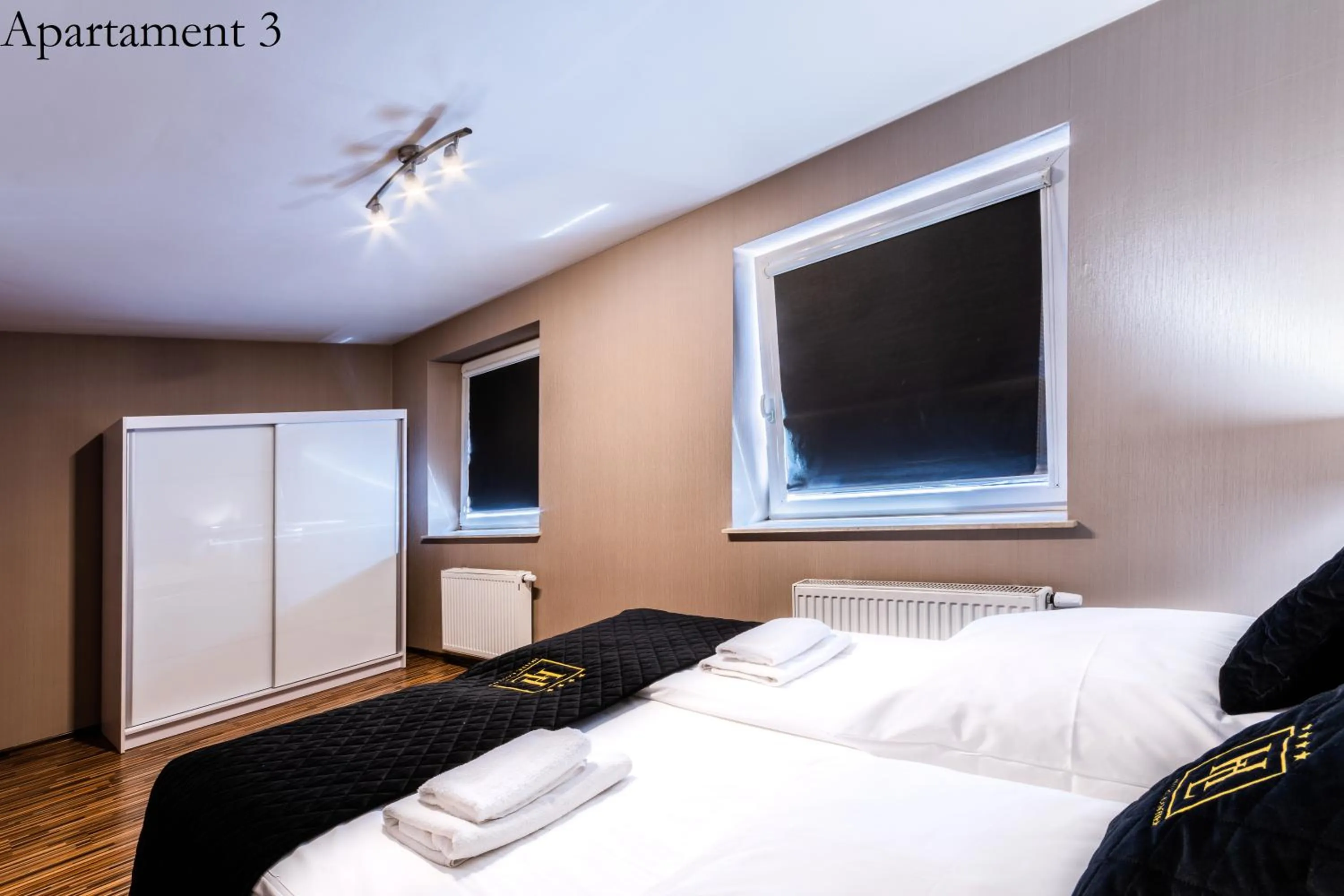 Bed in Apartamenty Katowice by Lantier - Swimming Pool Zone