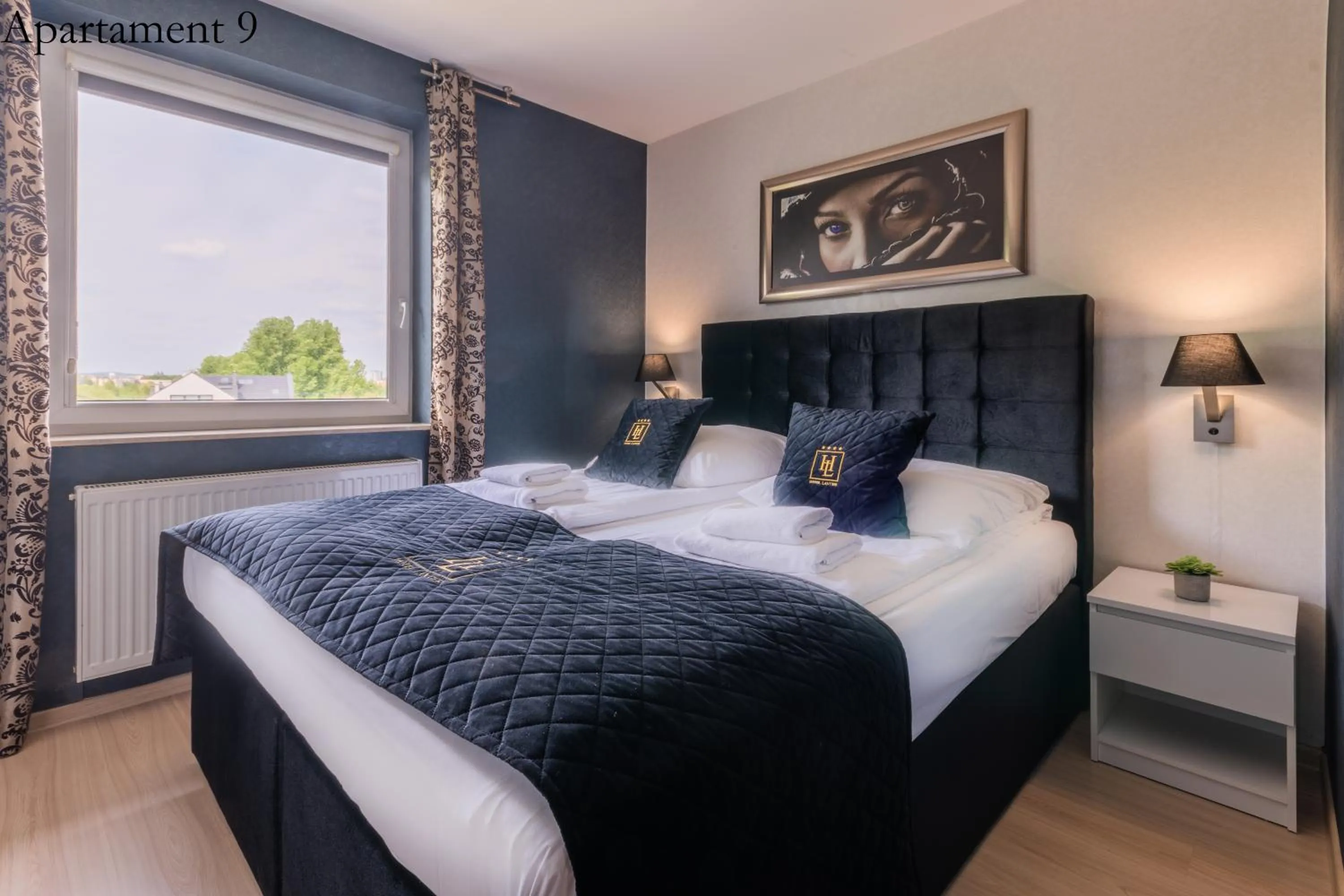 Bed in Apartamenty Katowice by Lantier - Swimming Pool Zone