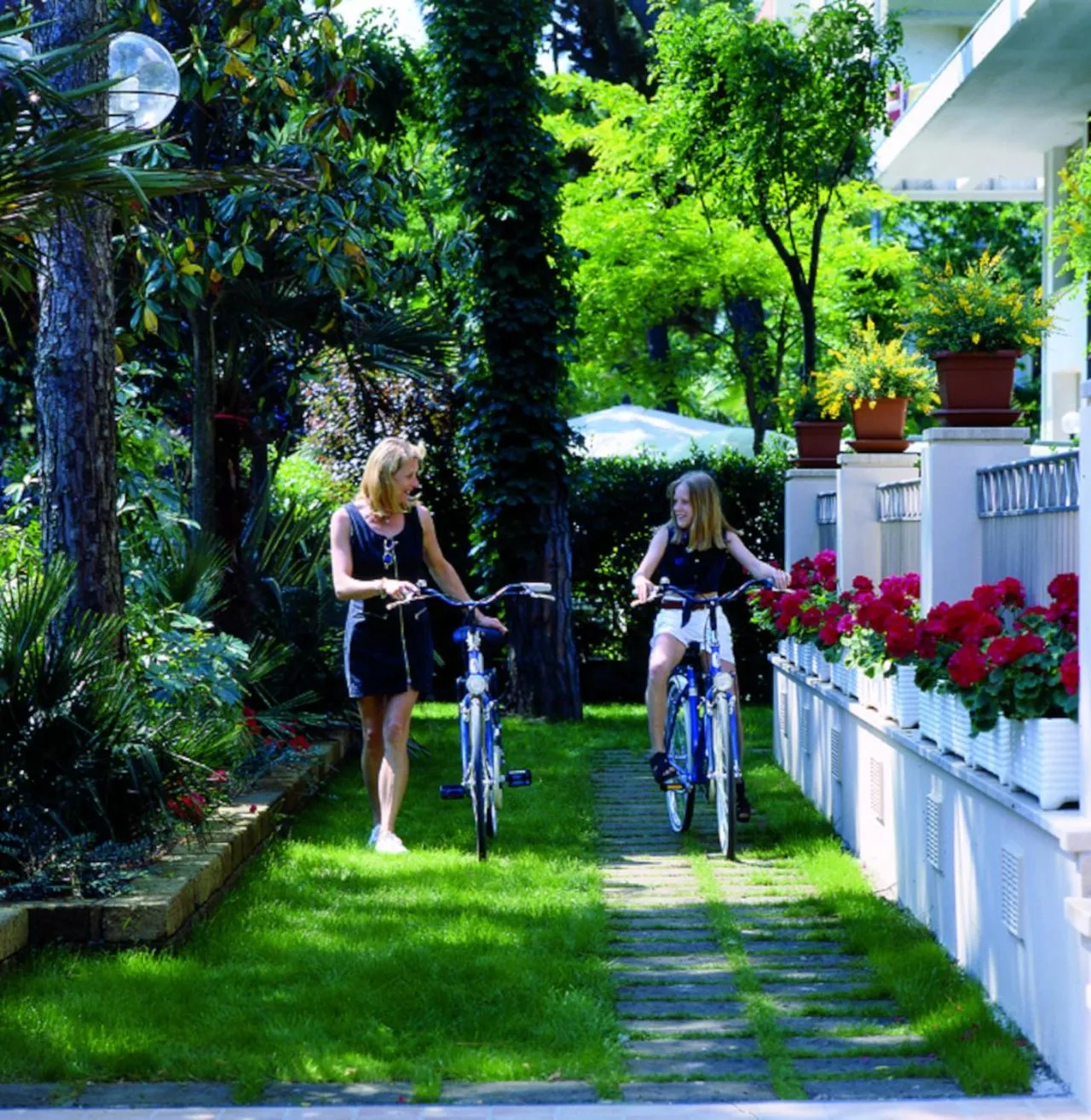 Garden in Hotel Fenice Gluten Free