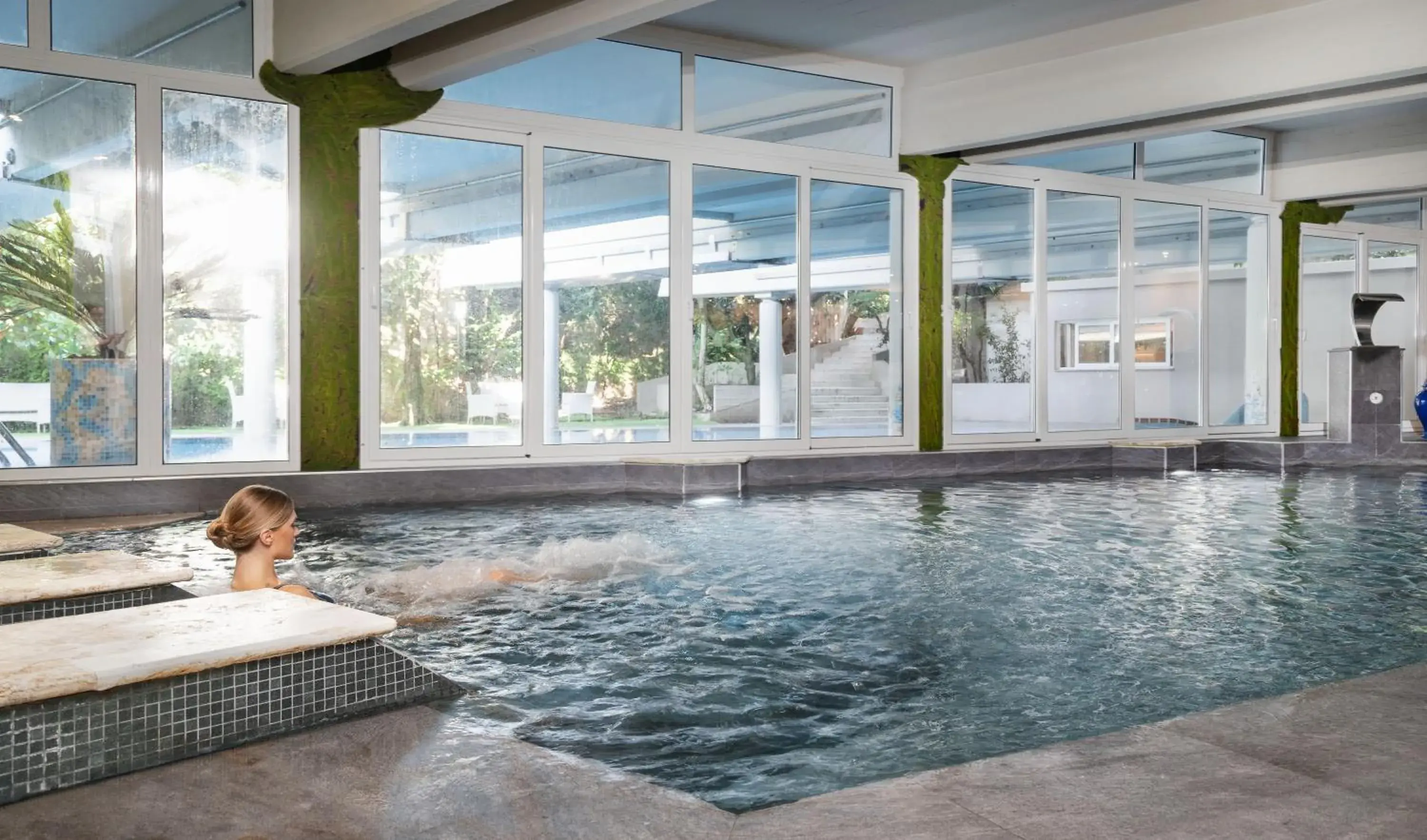 Pool view in Palazzo BelVedere Pool view in Palazzo BelVedere