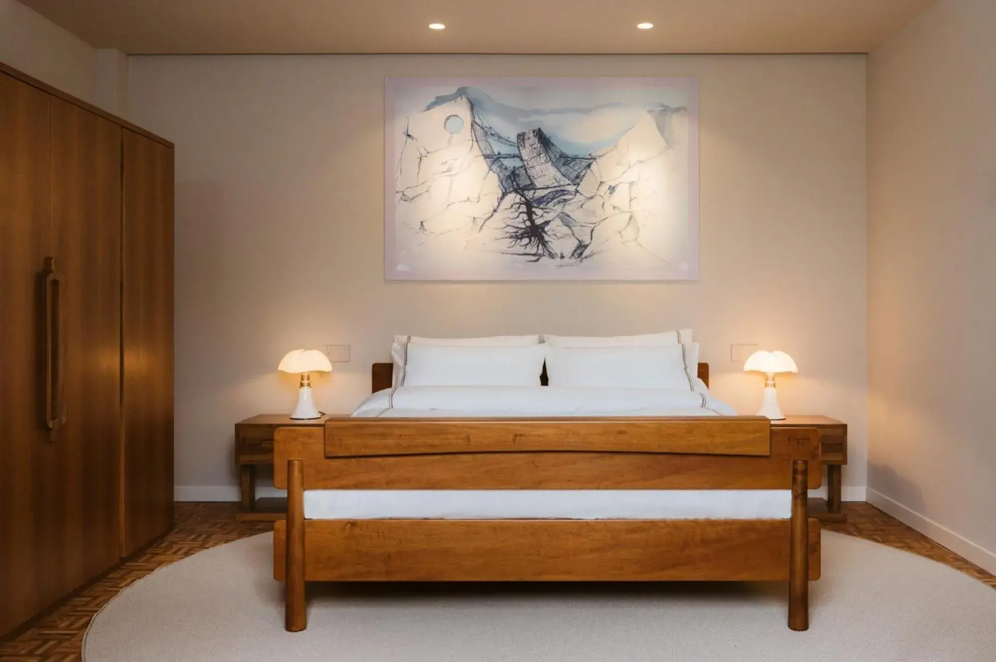 Bed in Palazzo BelVedere Bed in Palazzo BelVedere