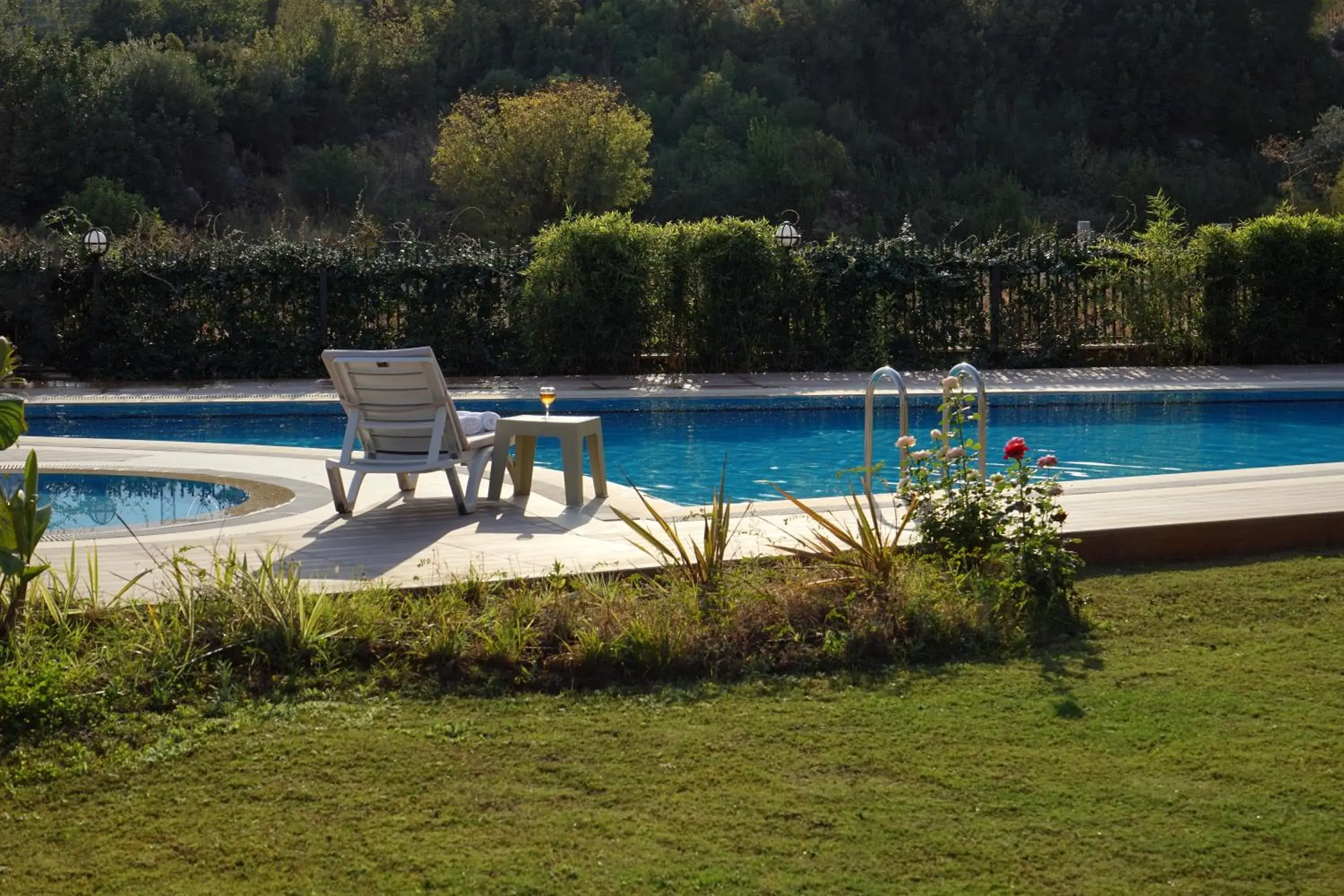 Pool view in MENE SUITES Pool view in MENE SUITES