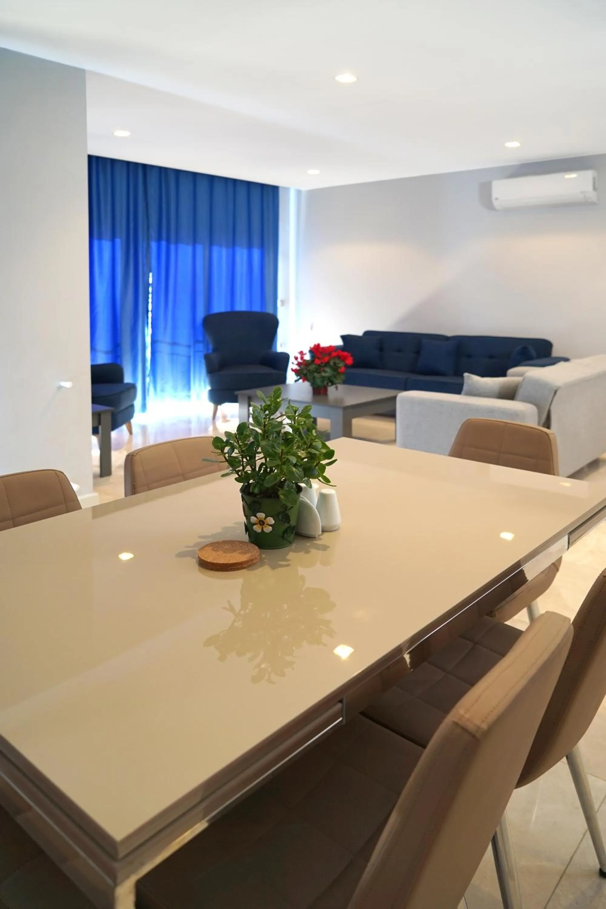 Seating area in MENE SUITES