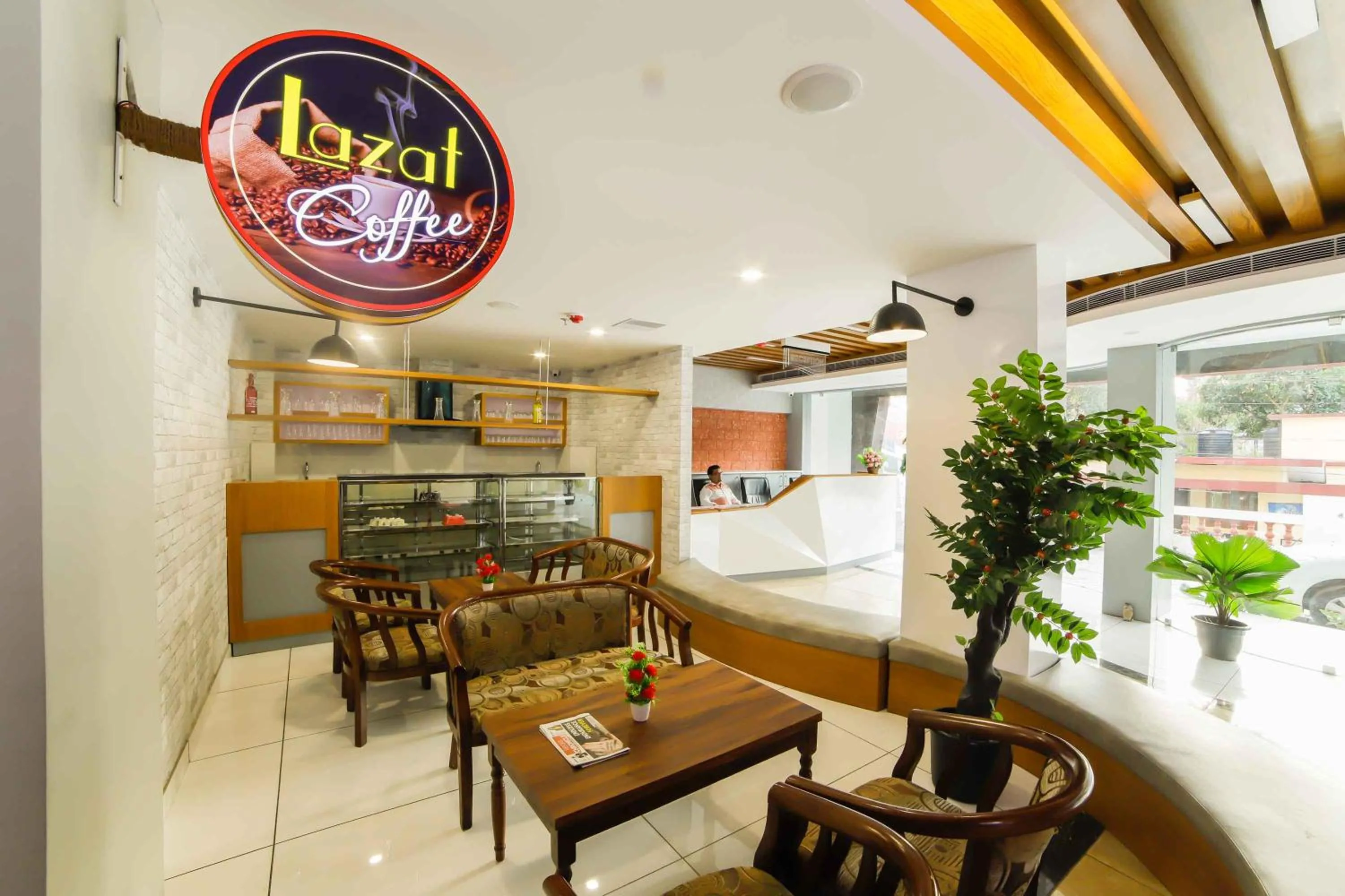 Dining area in Bhavanam Regency Guruvayoor