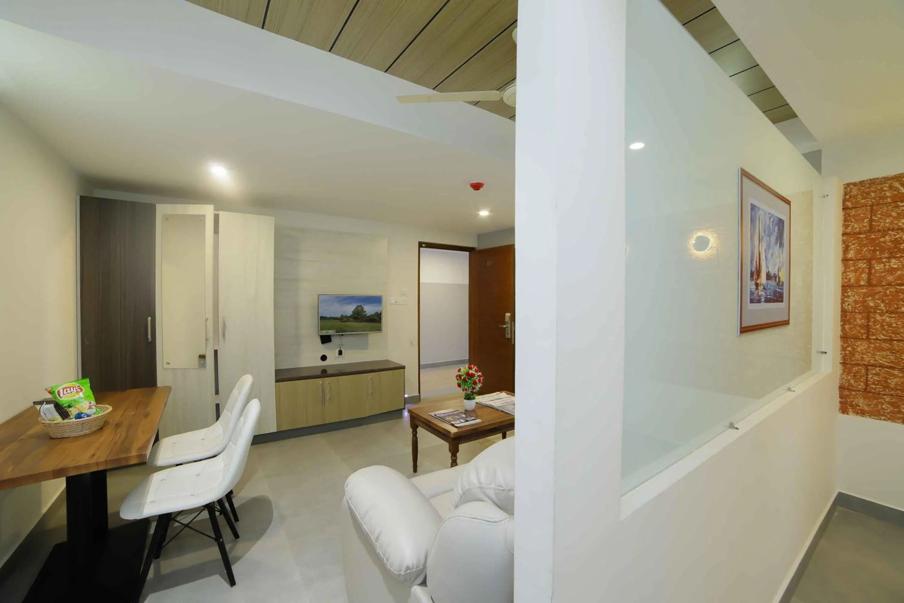 Seating area in Bhavanam Regency Guruvayoor