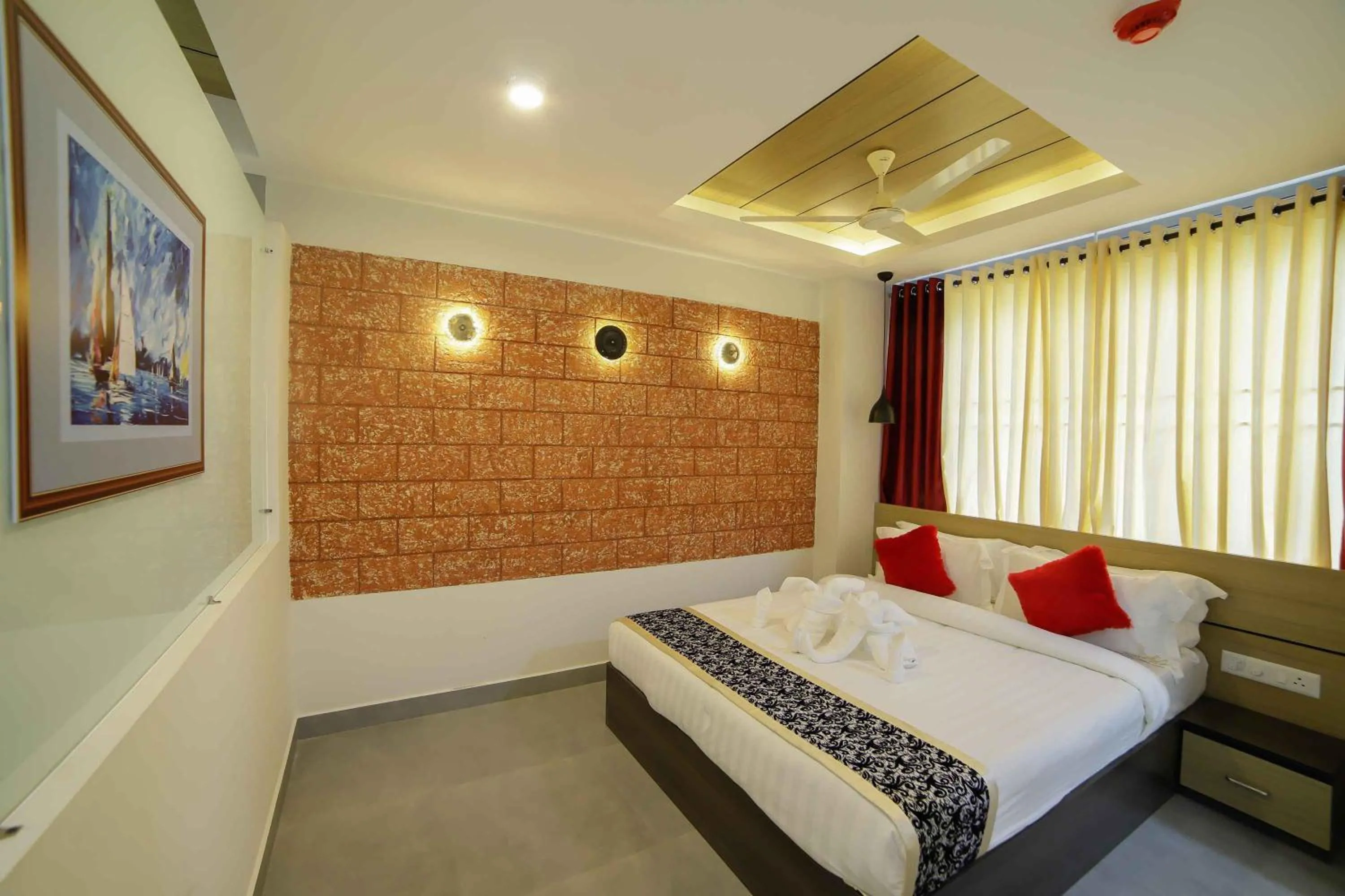 Bed in Bhavanam Regency Guruvayoor