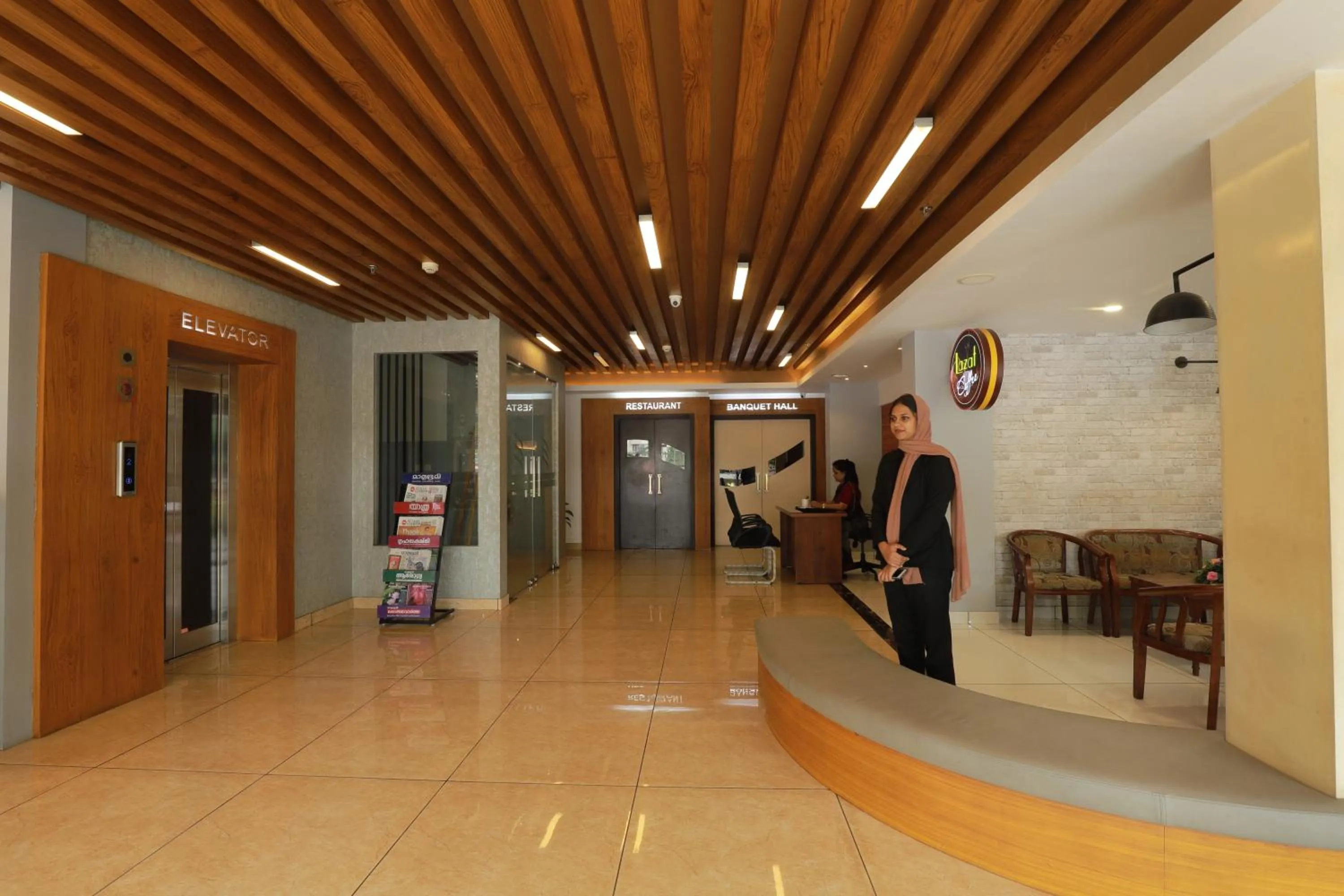 Lobby or reception in Bhavanam Regency Guruvayoor