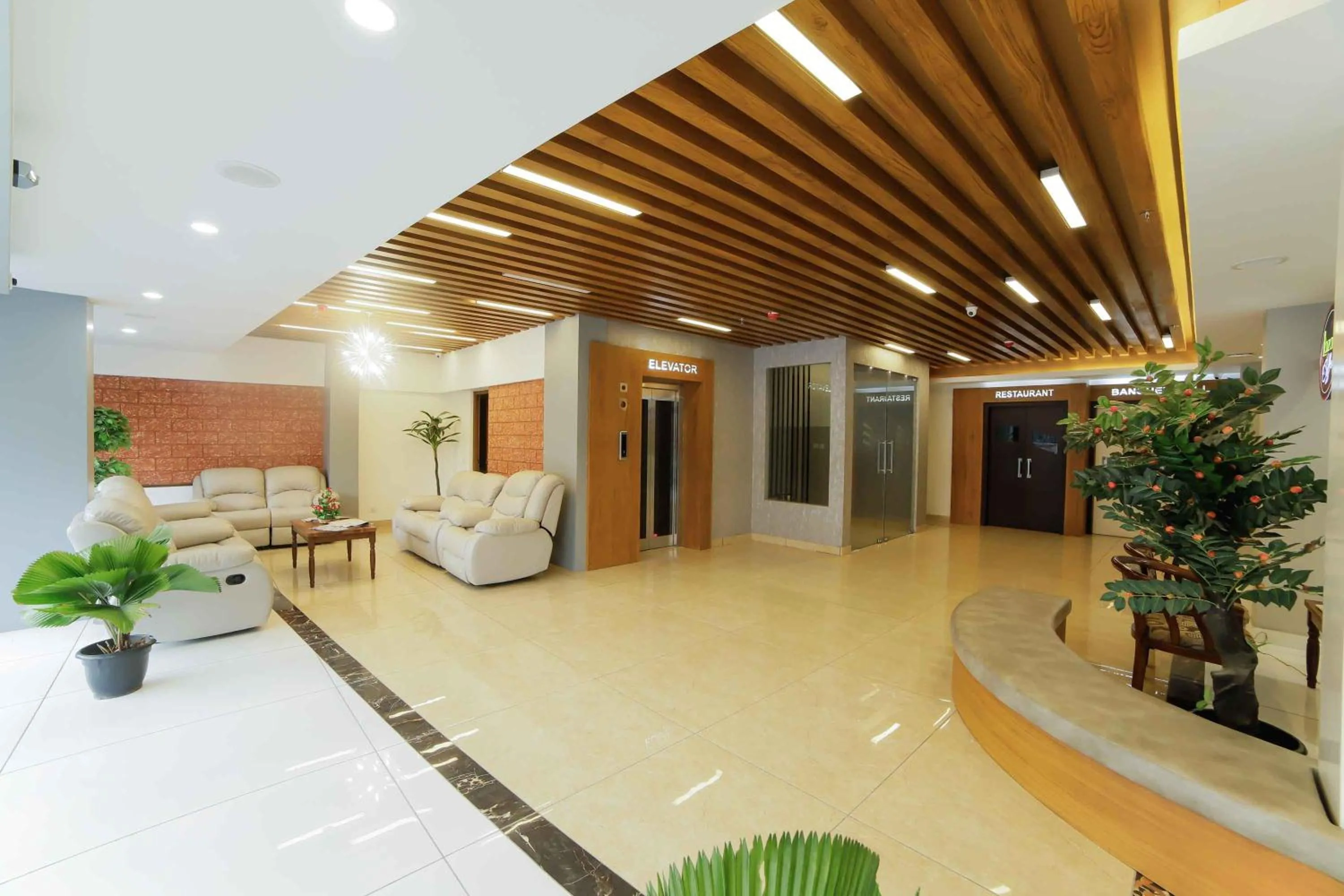 Lobby or reception in Bhavanam Regency Guruvayoor
