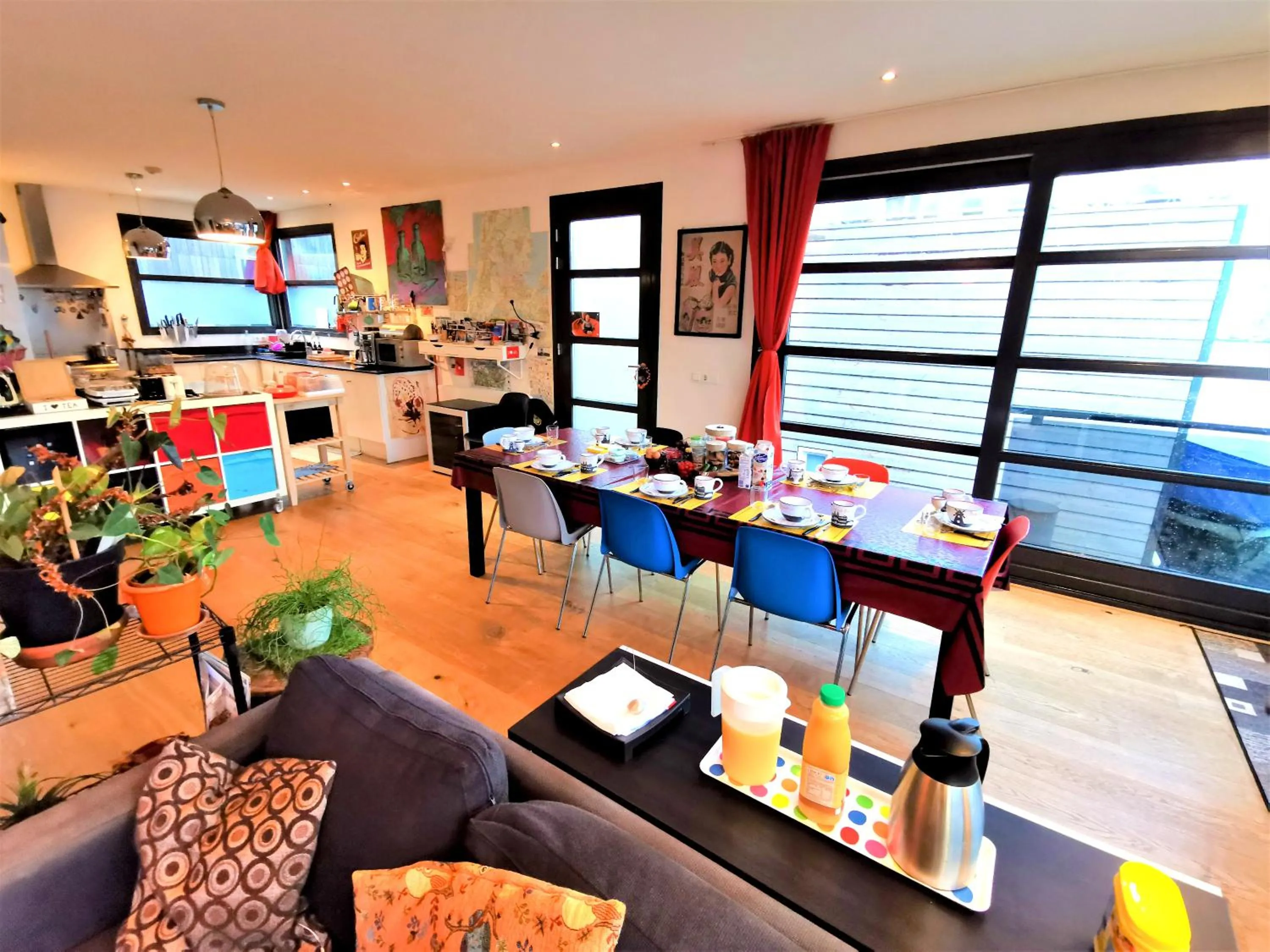 Continental breakfast in La Corte Sconta B&B