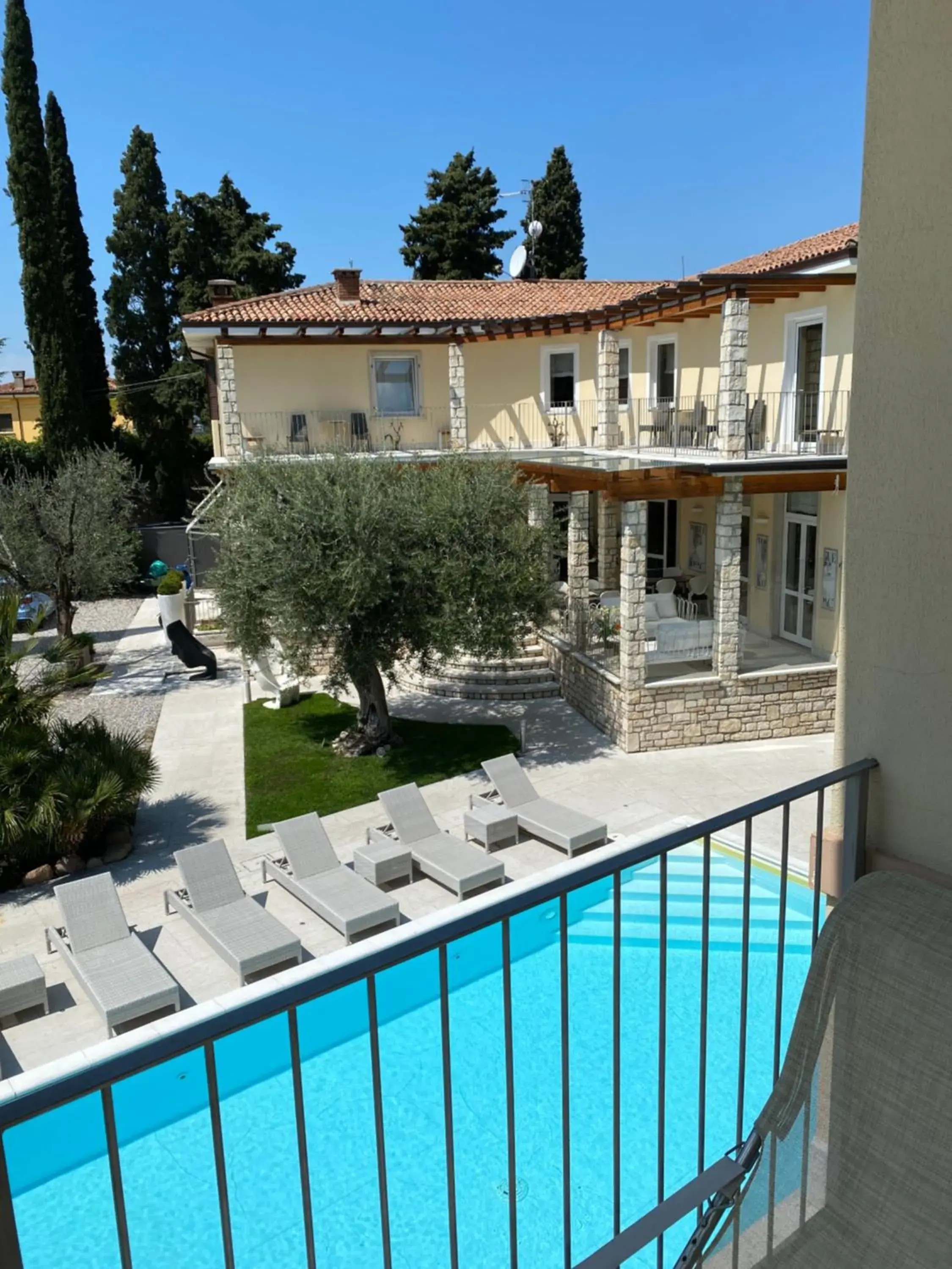 View (from property/room), Pool View in Hotel Baia dei Pini