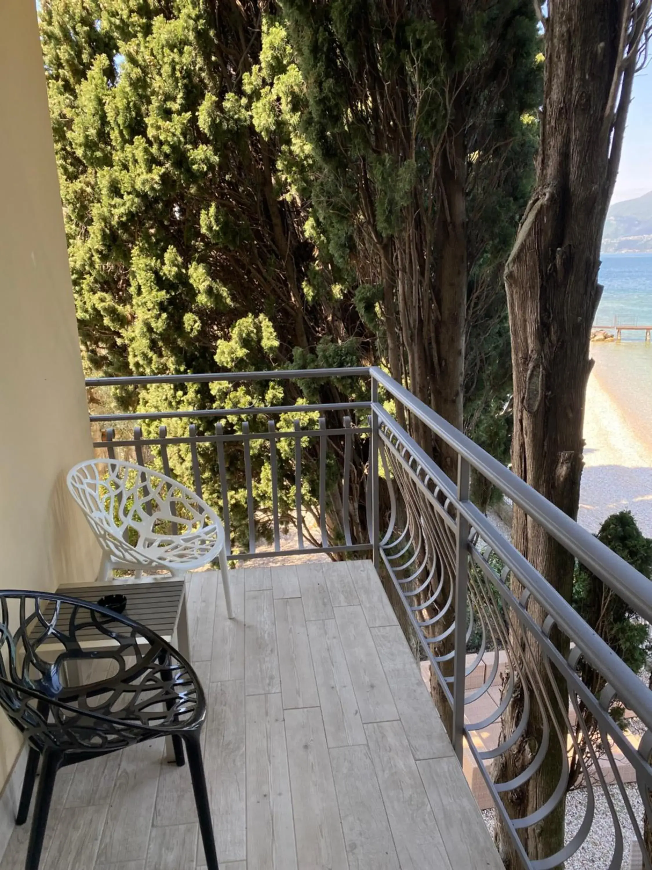 Lake view, Balcony/Terrace in Hotel Baia dei Pini