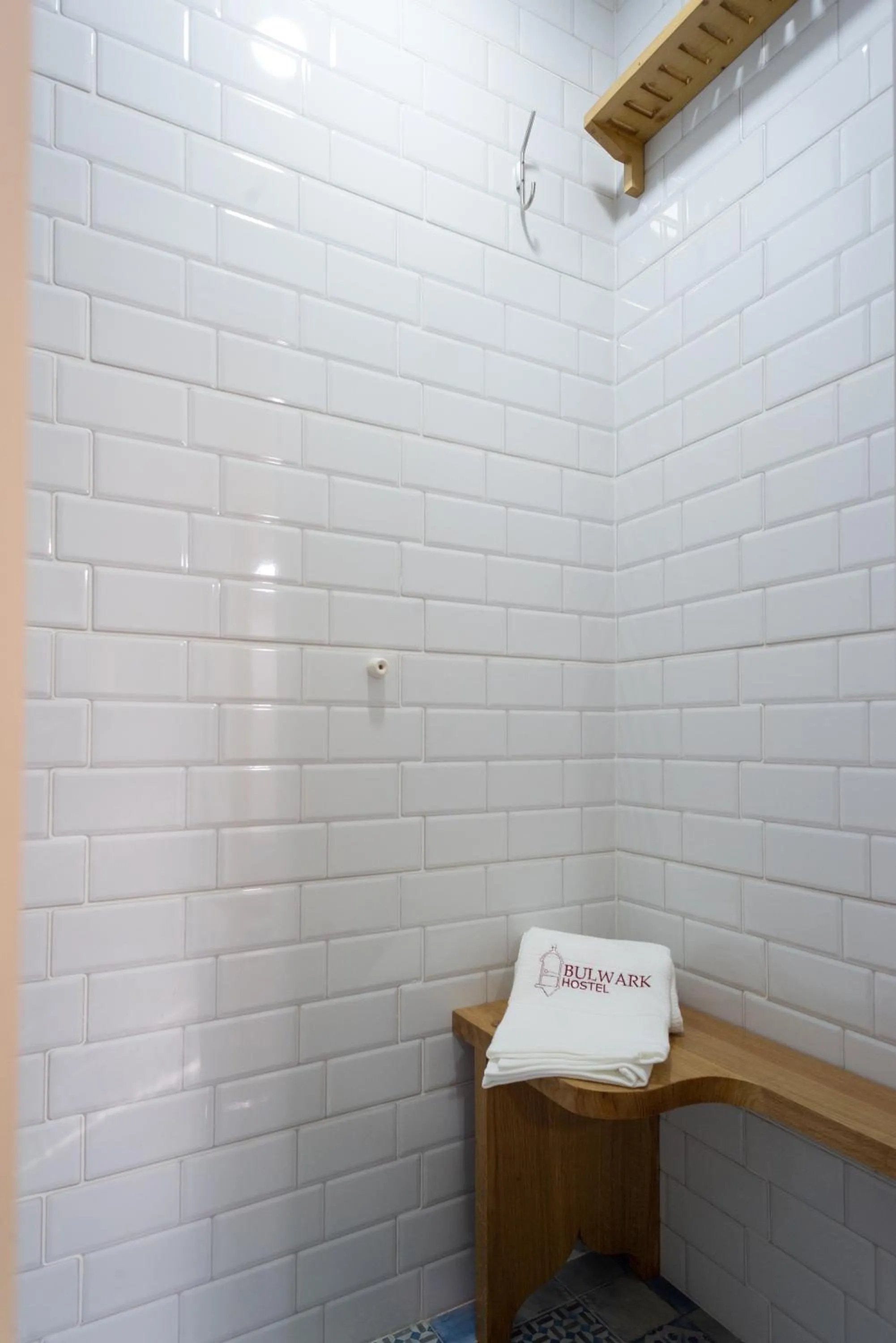 Shower in Hostel Bulwark