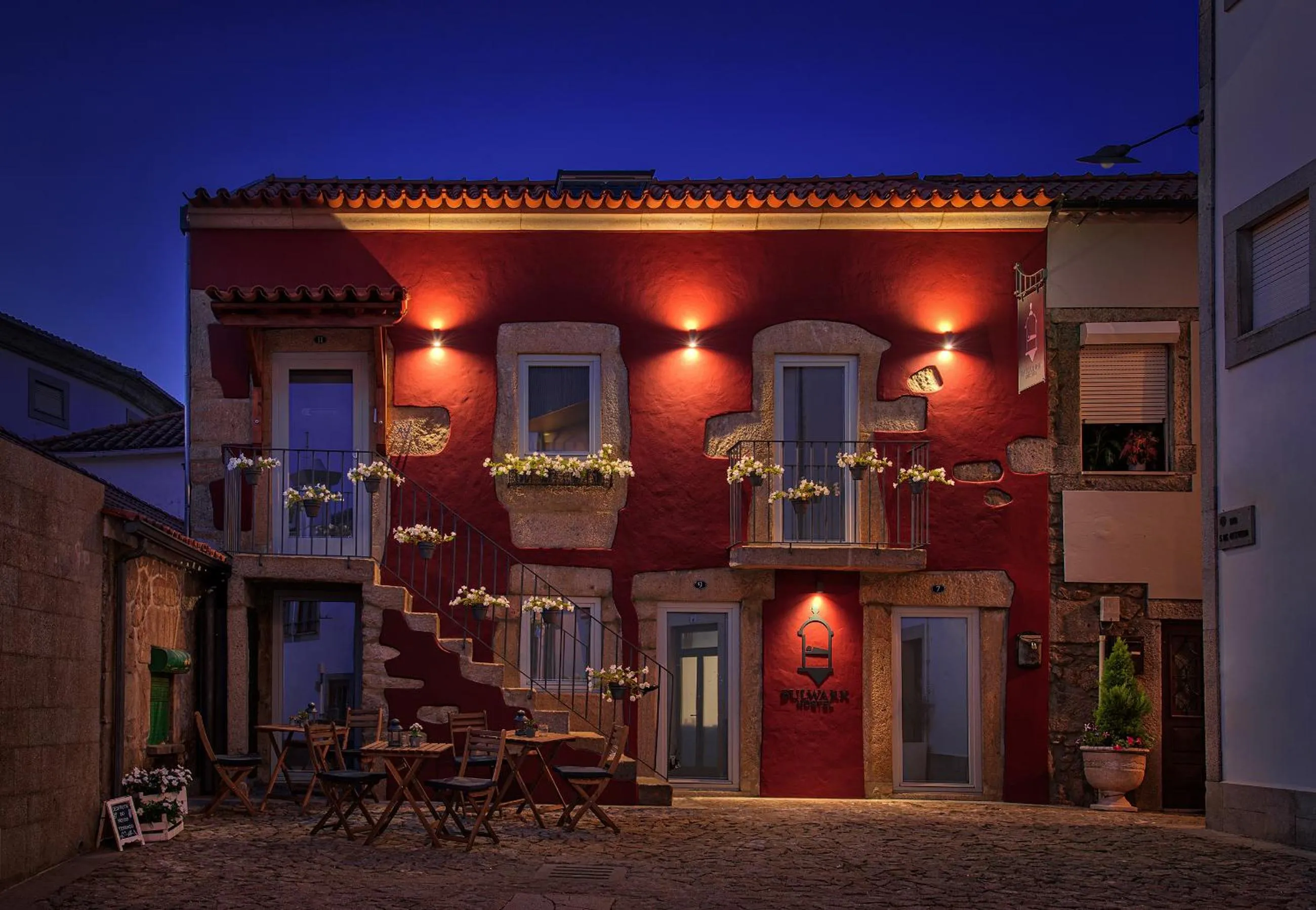Facade/entrance in Hostel Bulwark