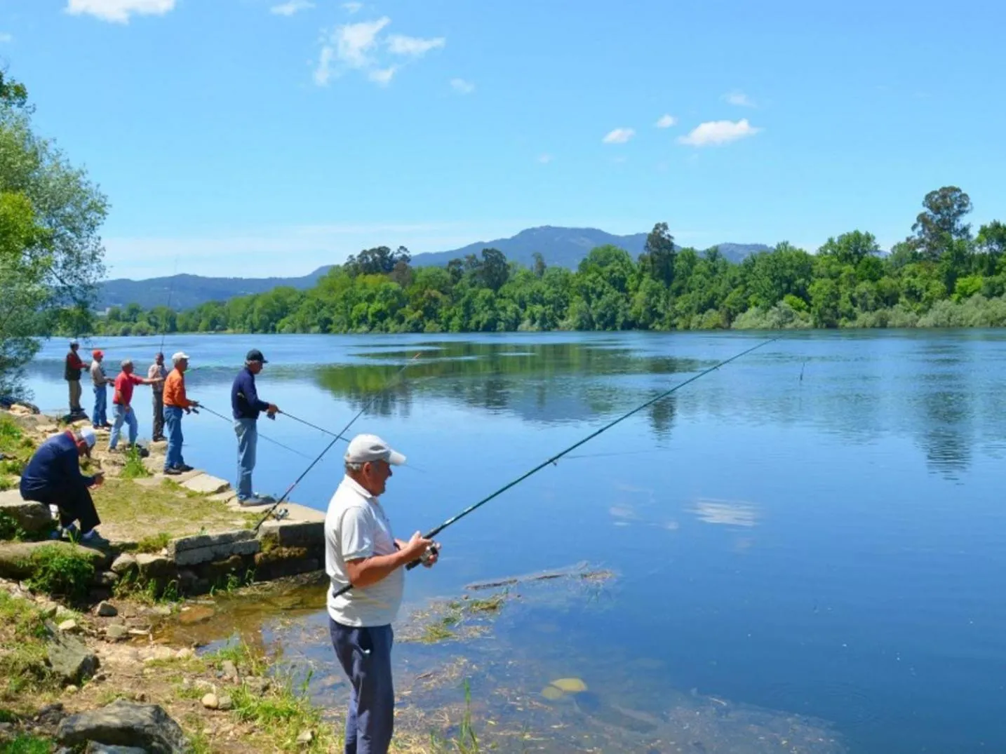 Fishing in Hostel Bulwark