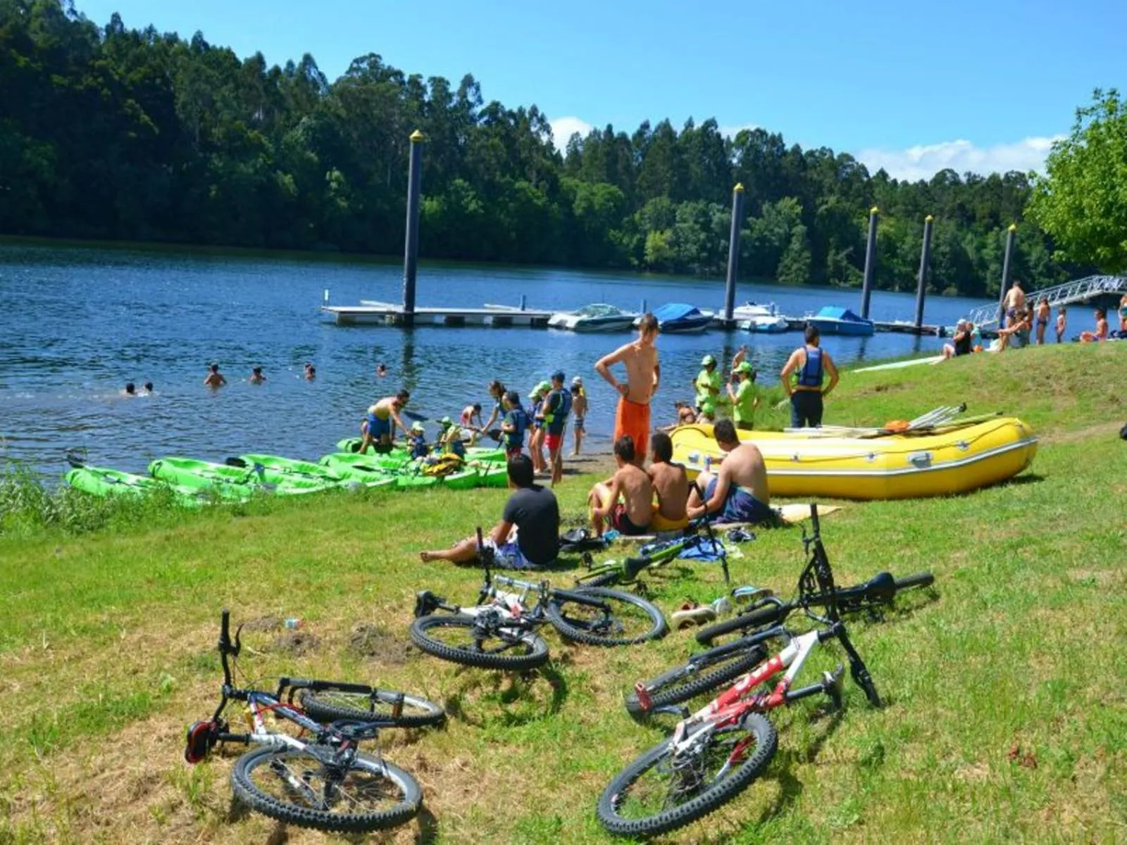 Canoeing in Hostel Bulwark