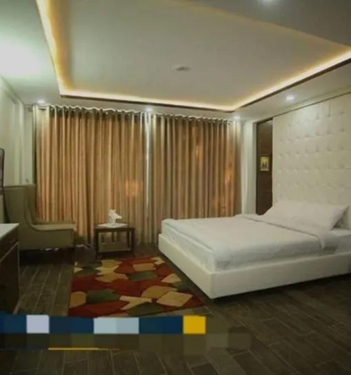 Bed in Snowland Hotel