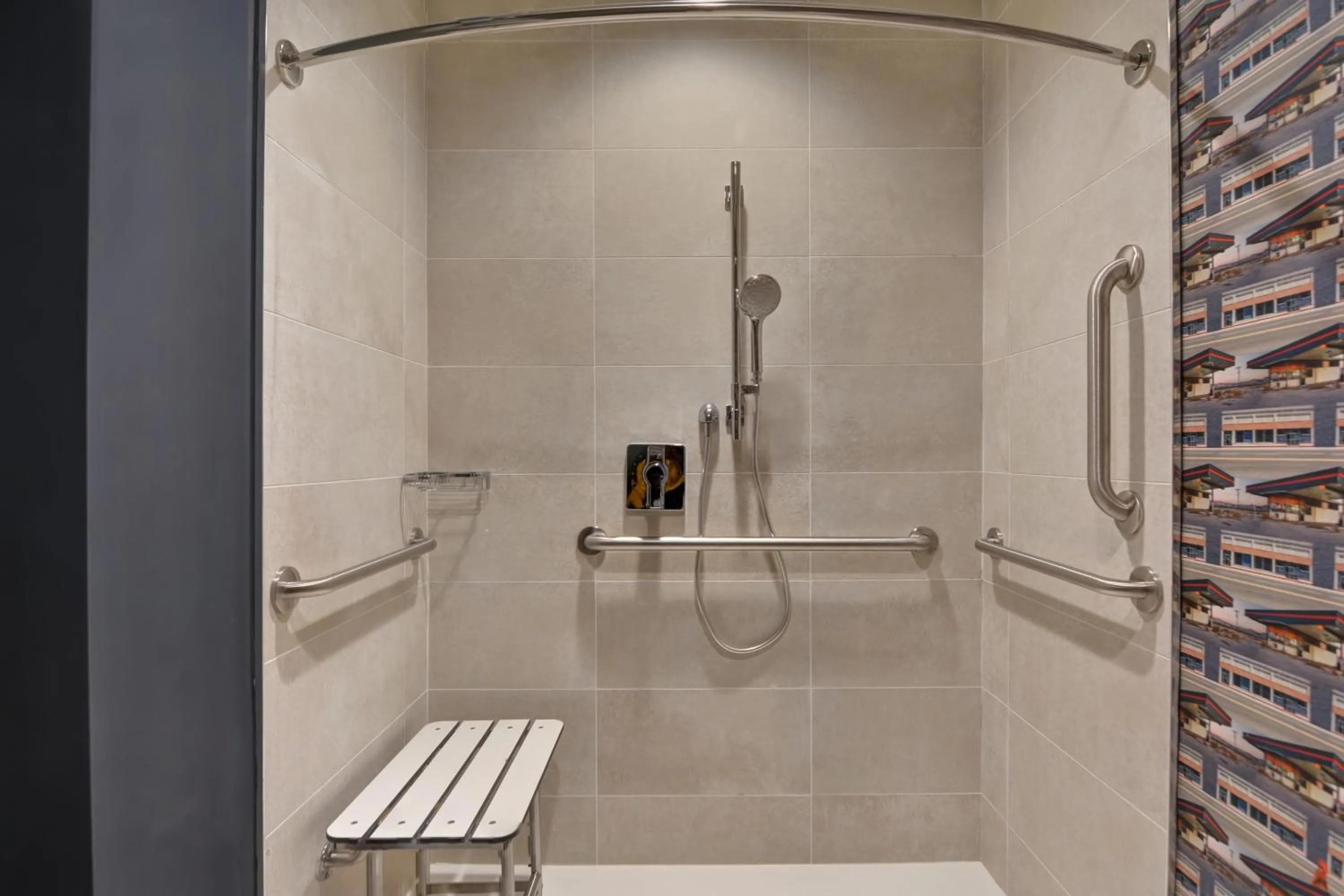 Bathroom in Aloft Secaucus Meadowlands