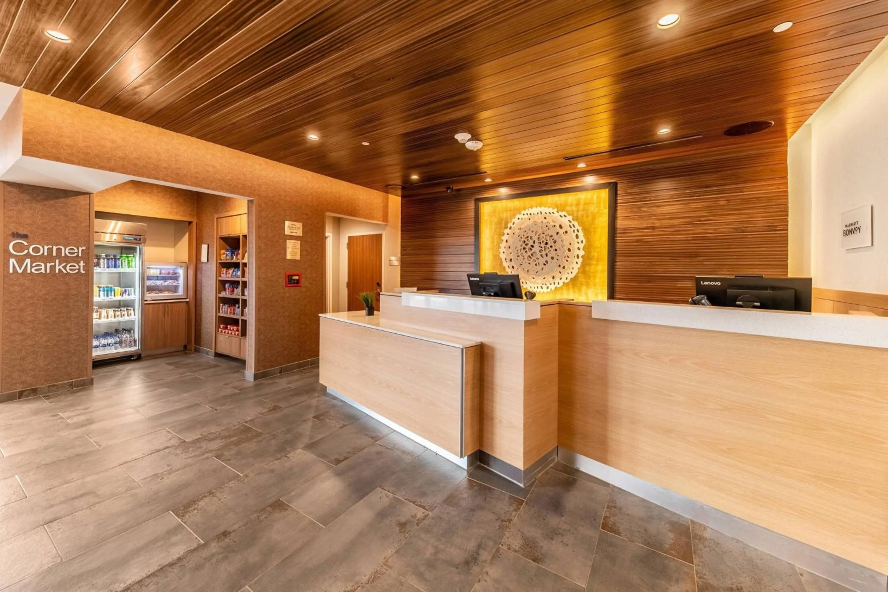 Lobby or reception in Fairfield Inn & Suites by Marriott Gainesville I-35