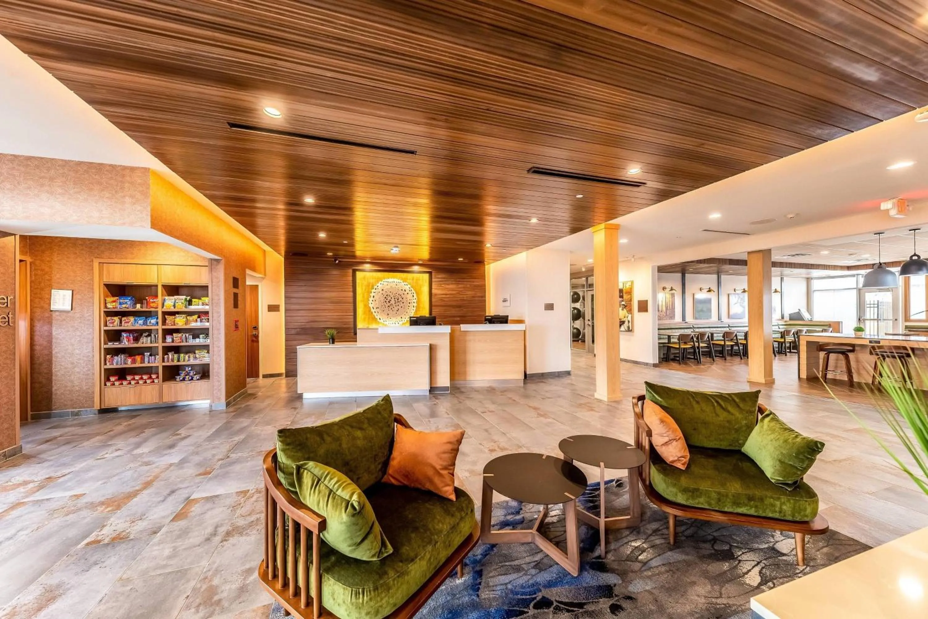 Lobby or reception in Fairfield Inn & Suites by Marriott Gainesville I-35