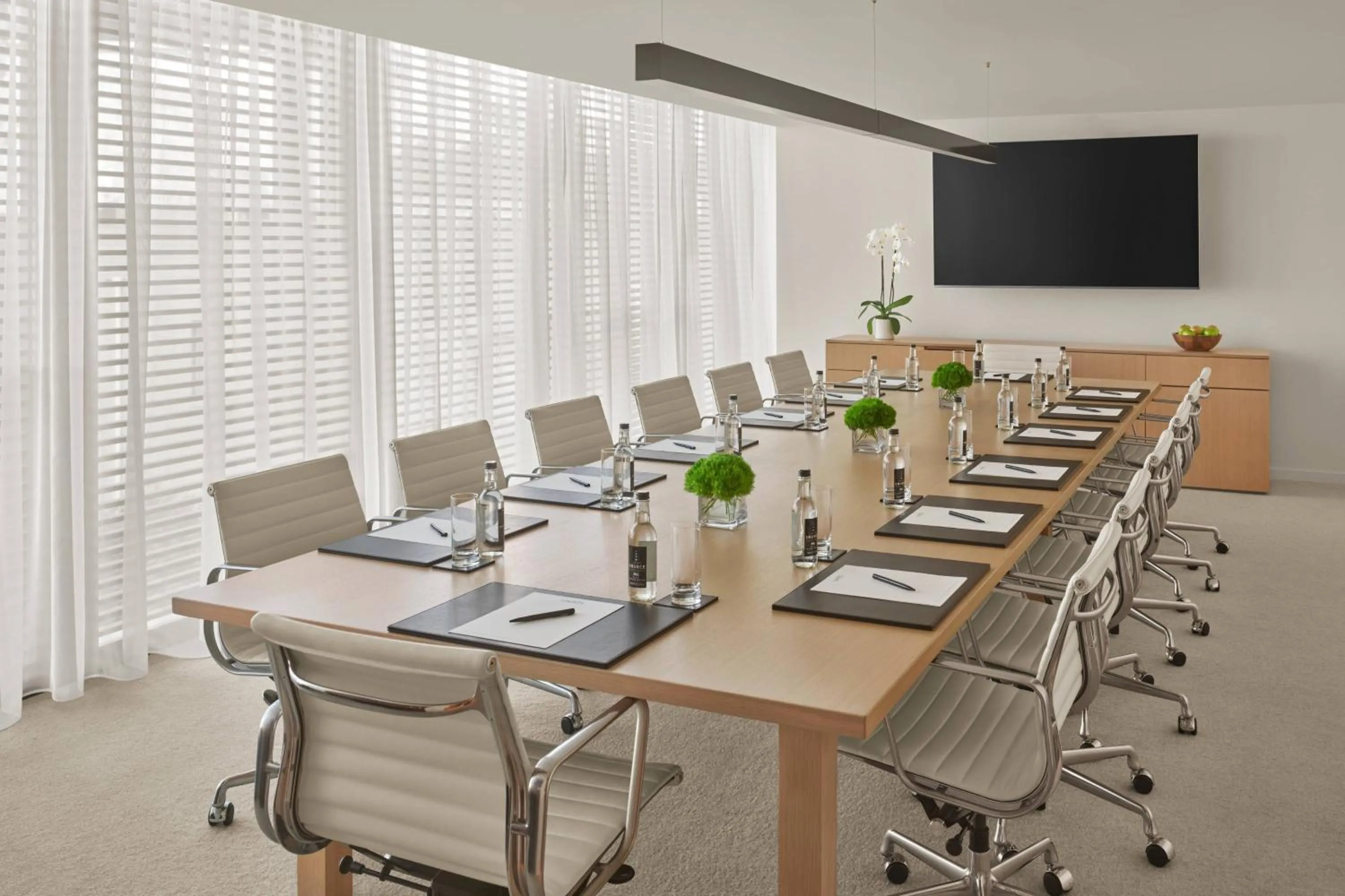 Meeting/conference room in The West Hollywood EDITION