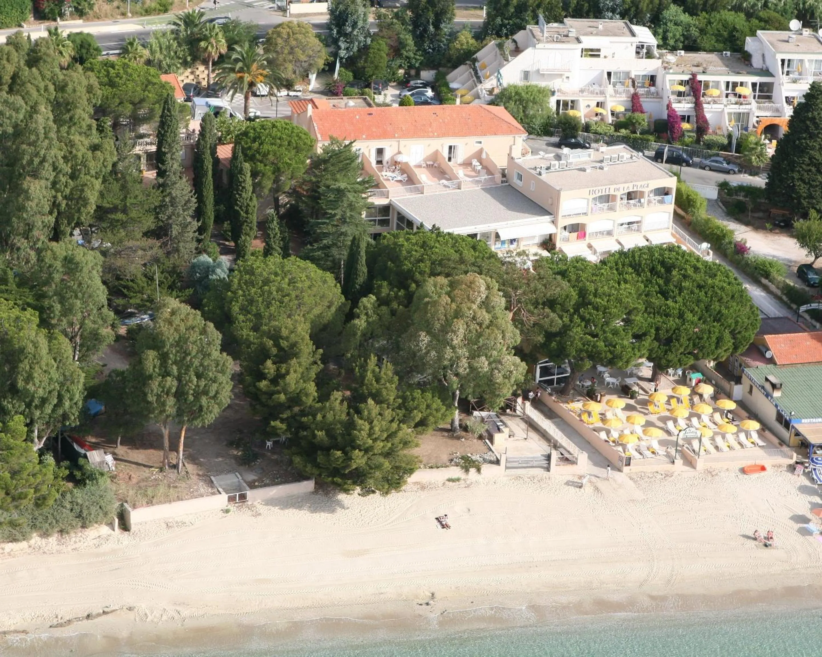 Patio in Hotel de la Plage