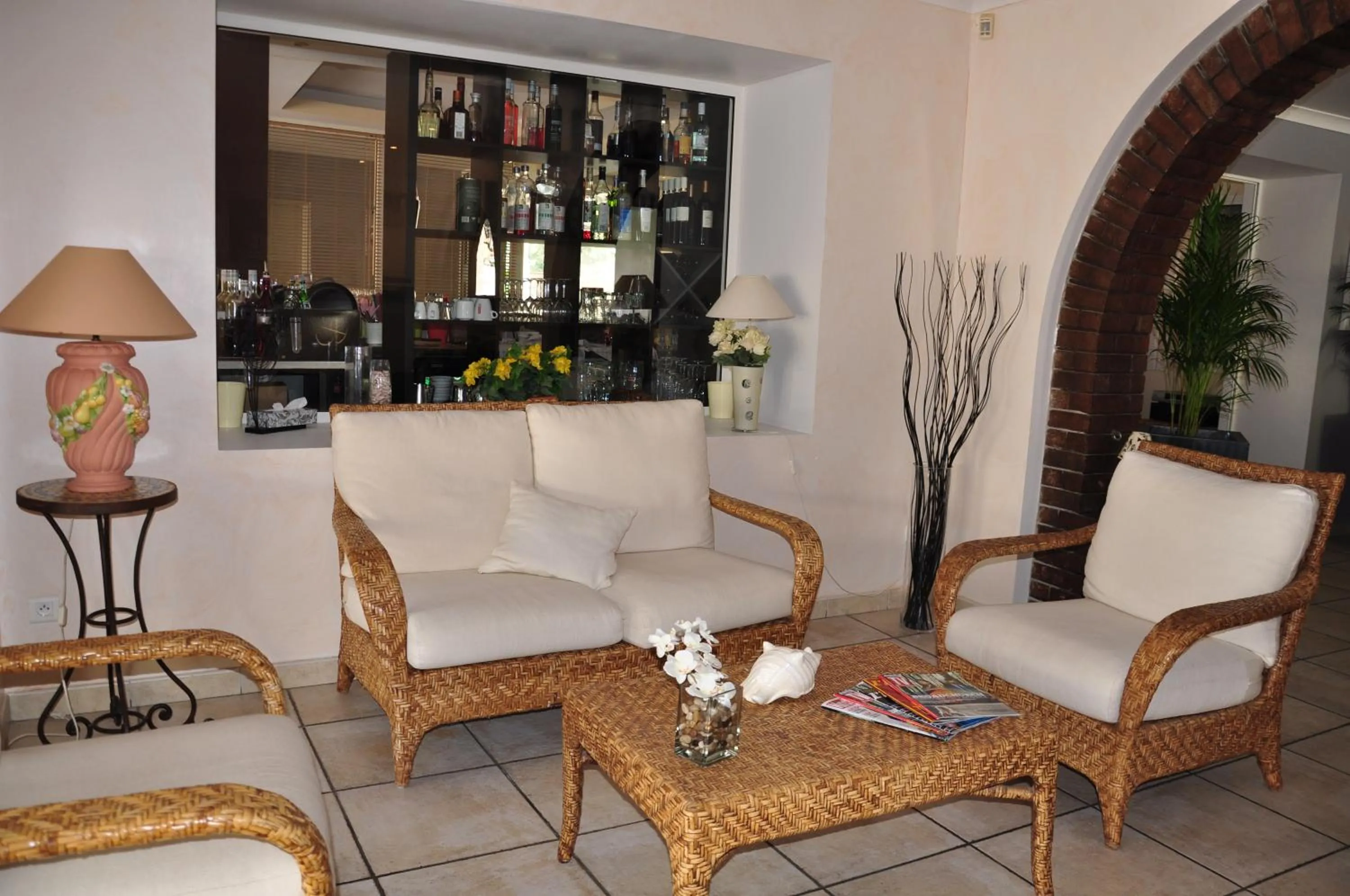 Lobby or reception in Hotel de la Plage