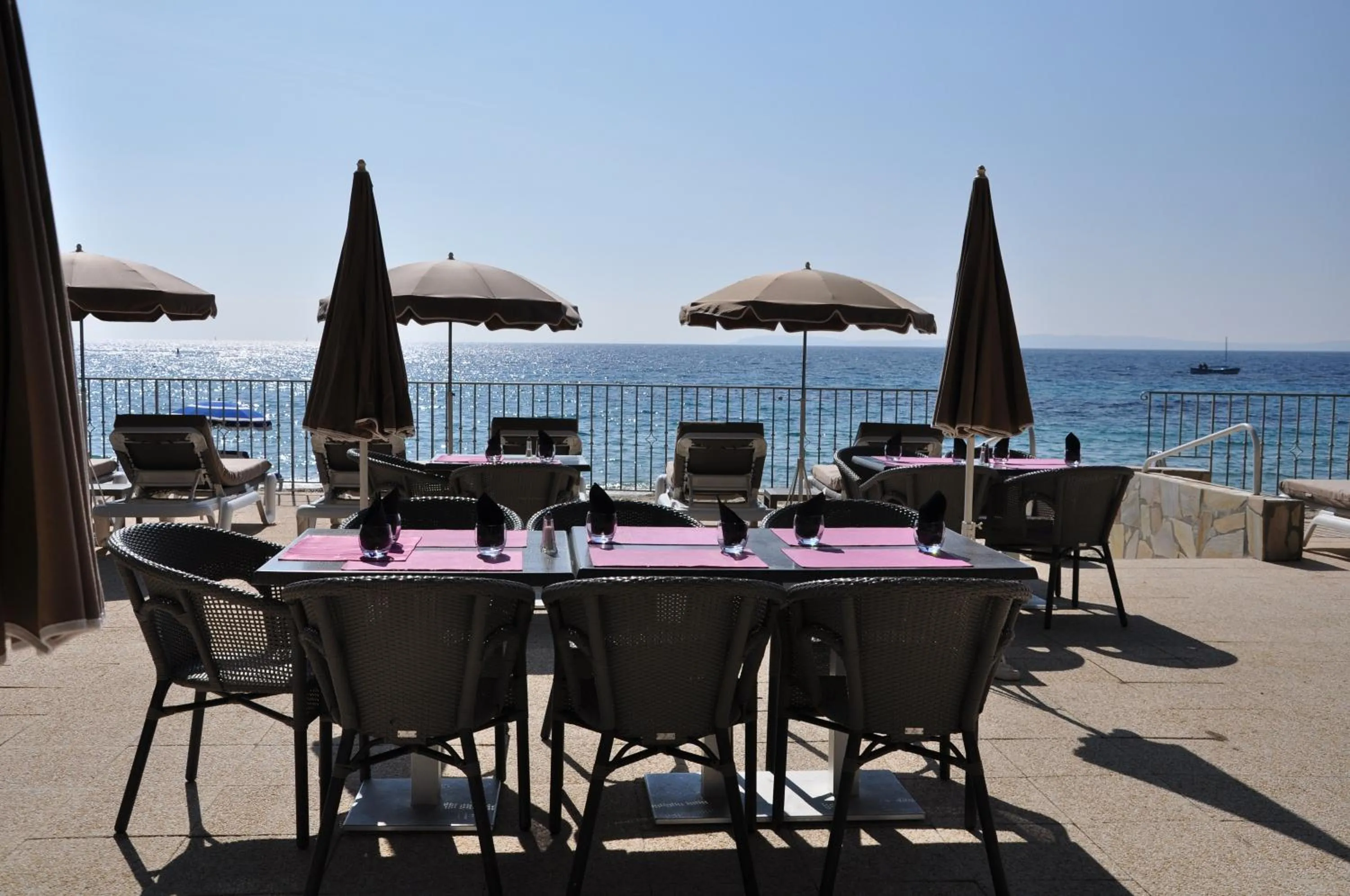 Patio in Hotel de la Plage