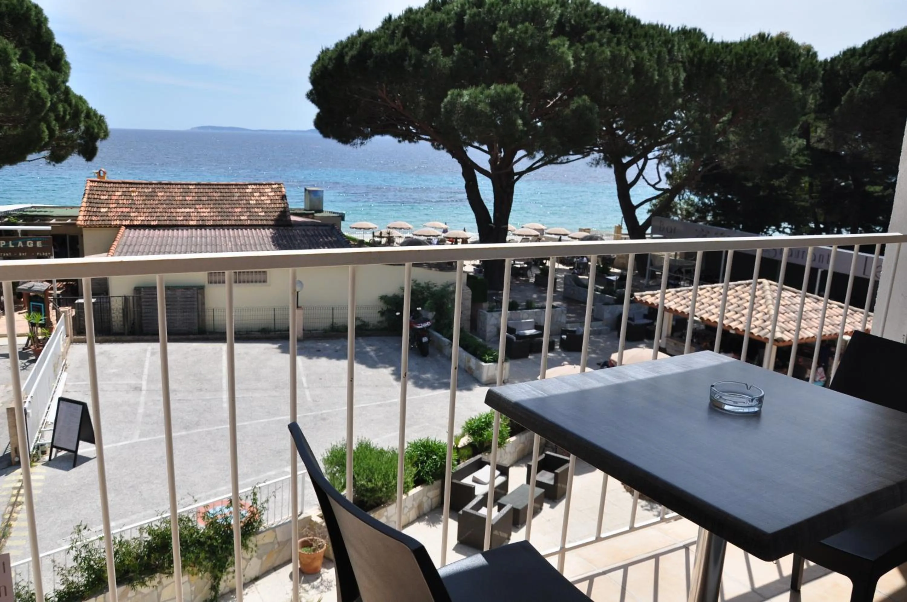 Balcony/Terrace in Hotel de la Plage