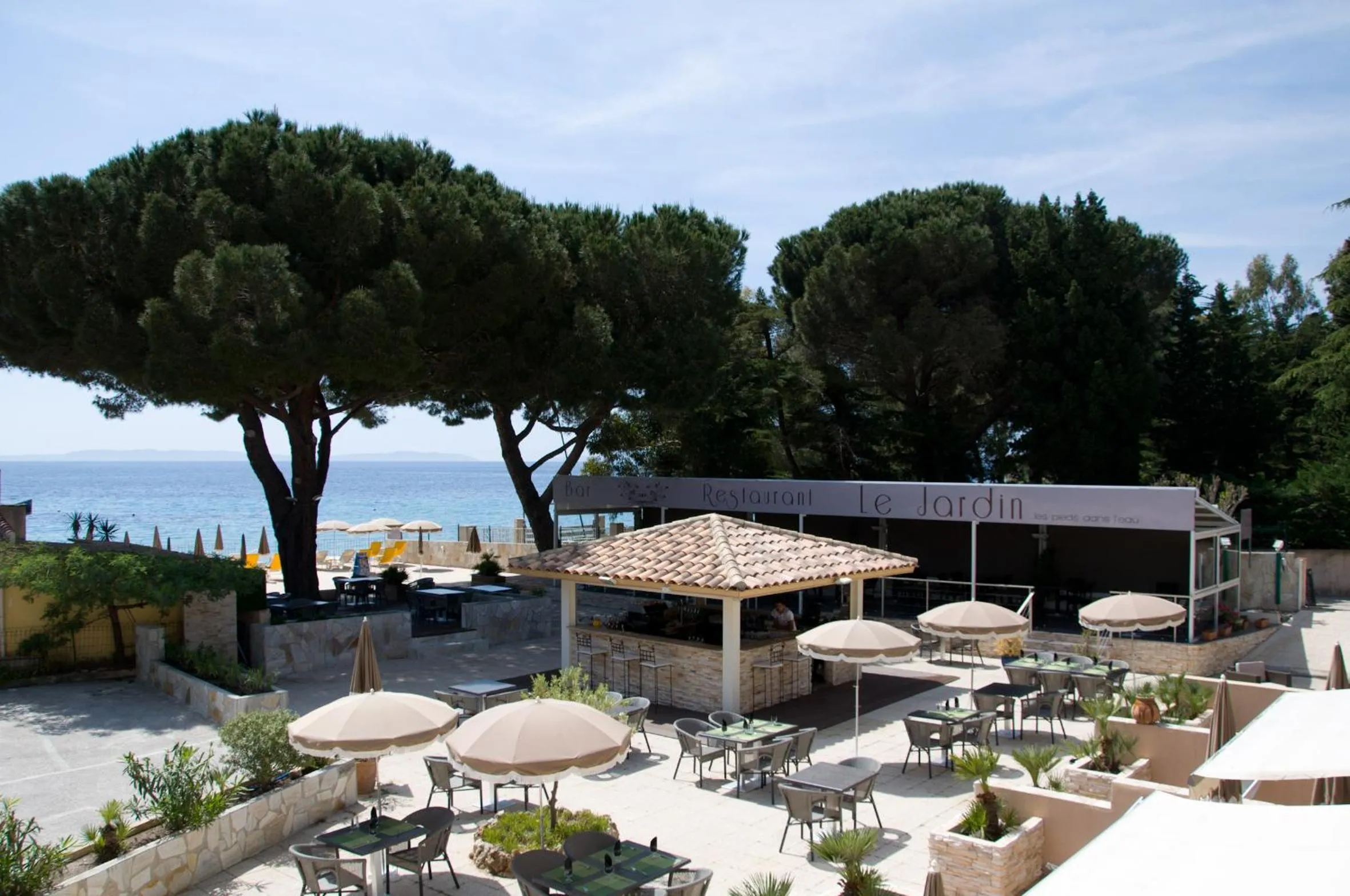 Patio in Hotel de la Plage