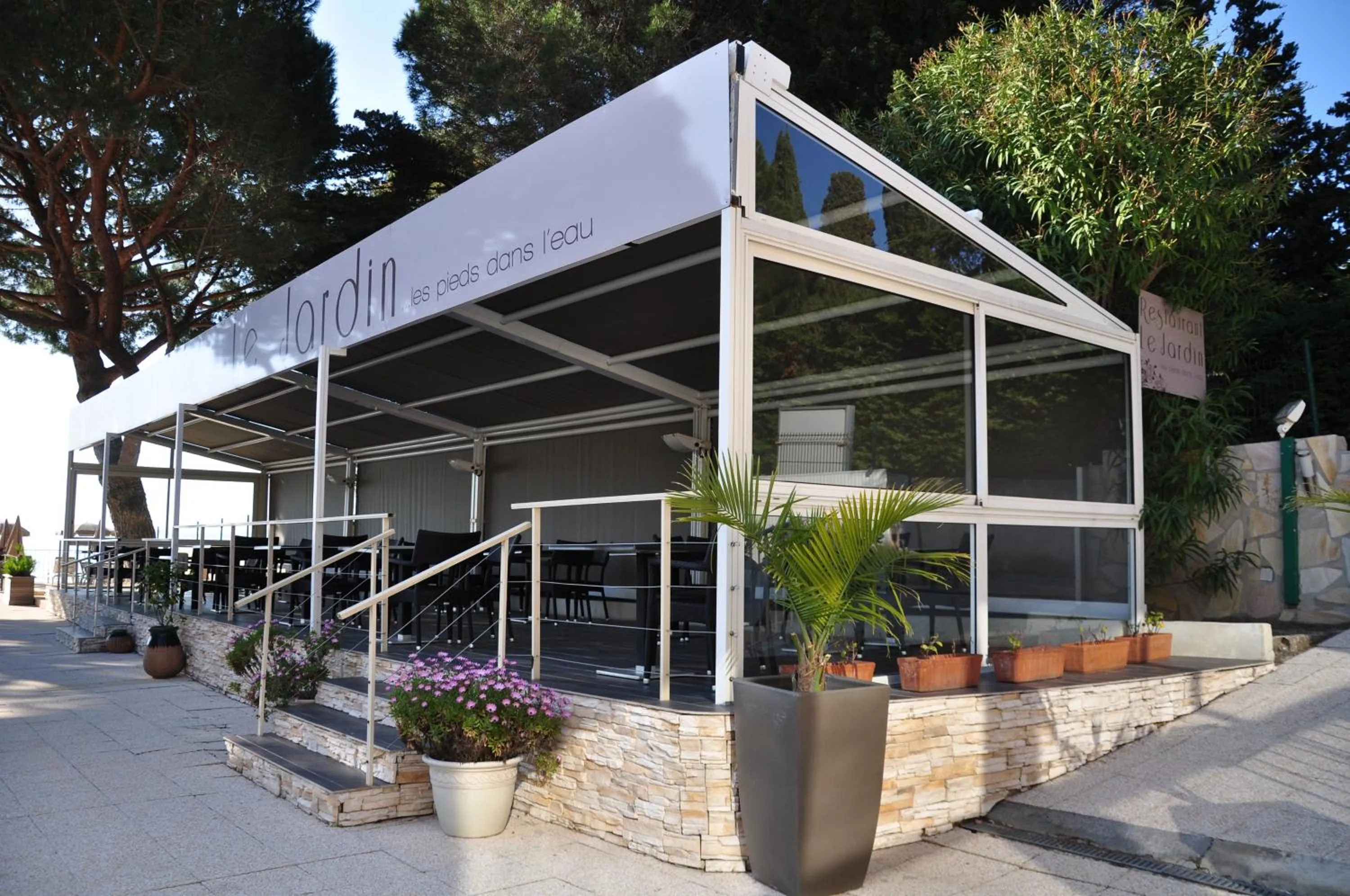 Patio in Hotel de la Plage