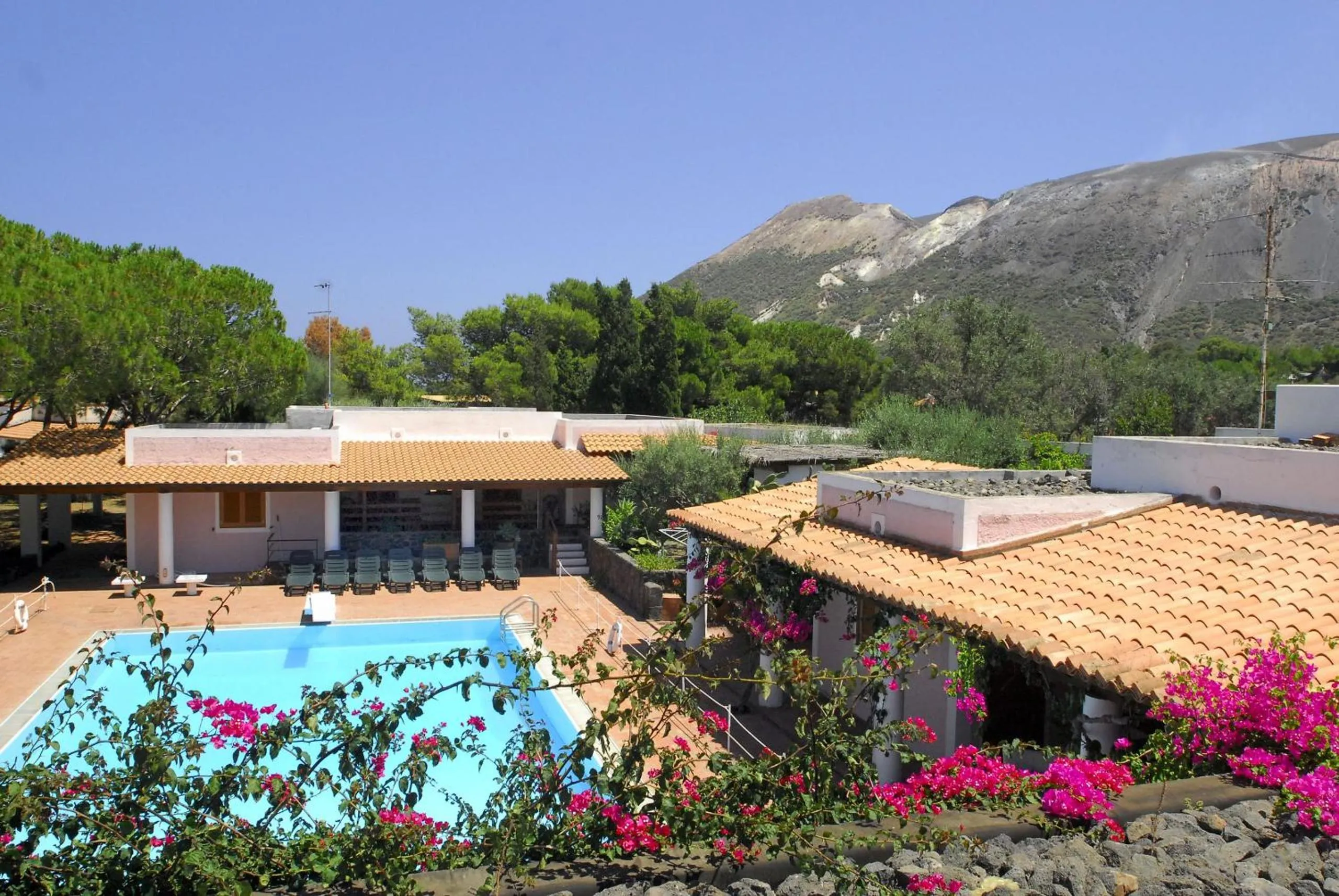 Bird's eye view in Villa Saracina