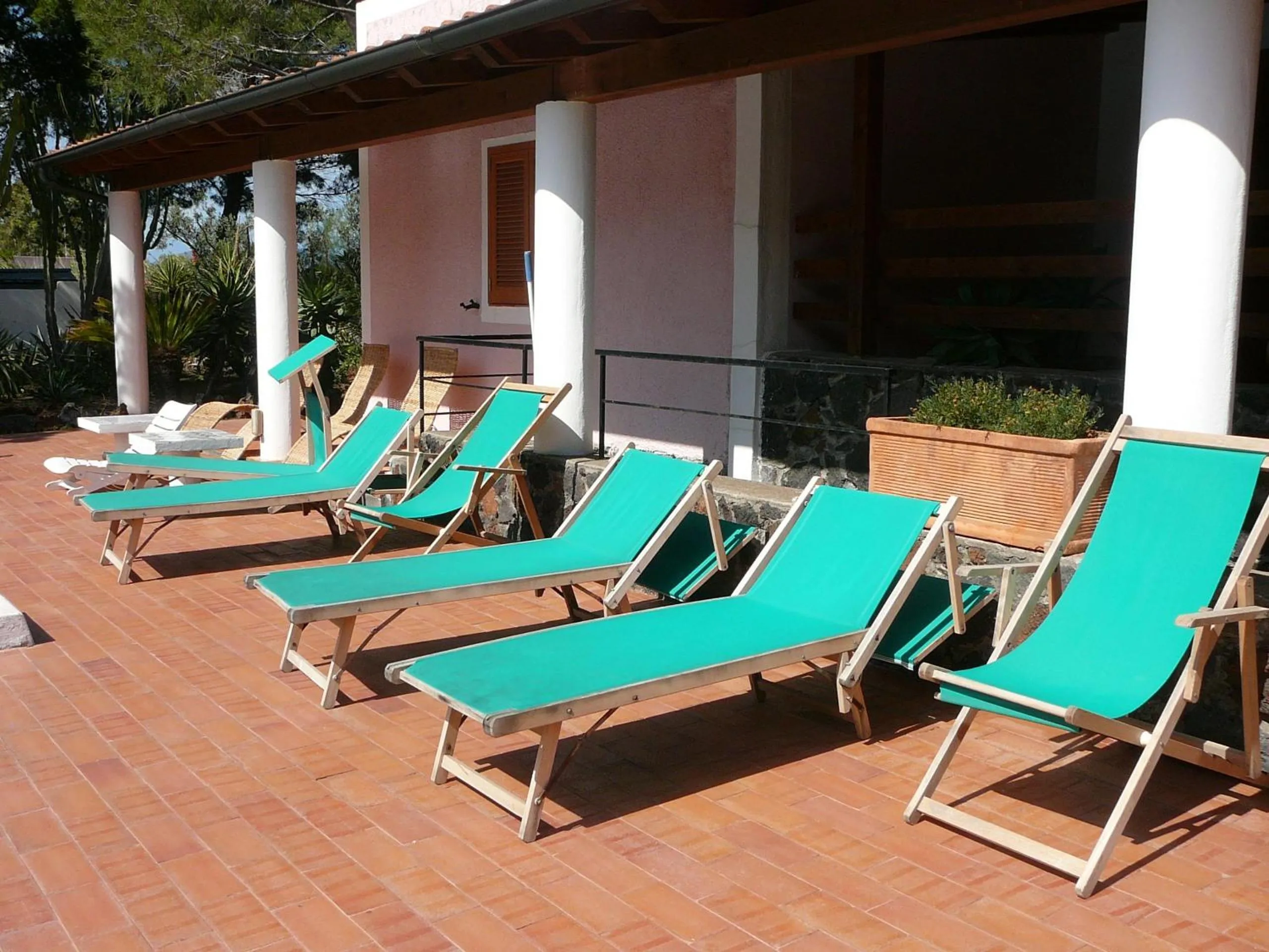 Patio in Villa Saracina