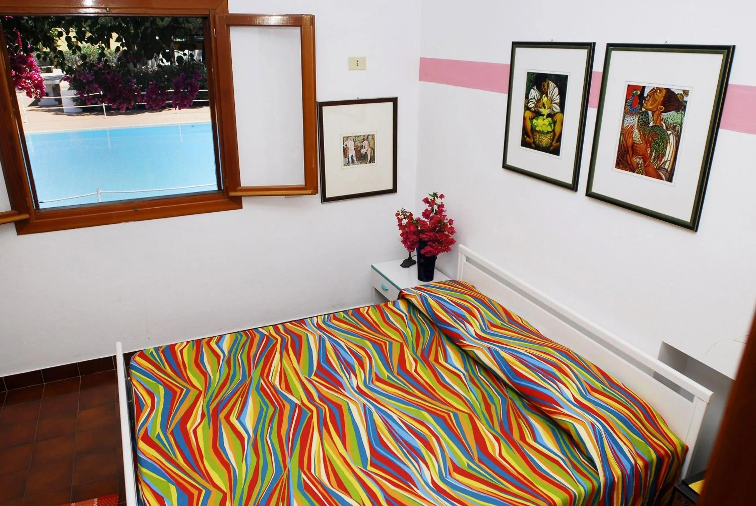 Bed in Villa Saracina