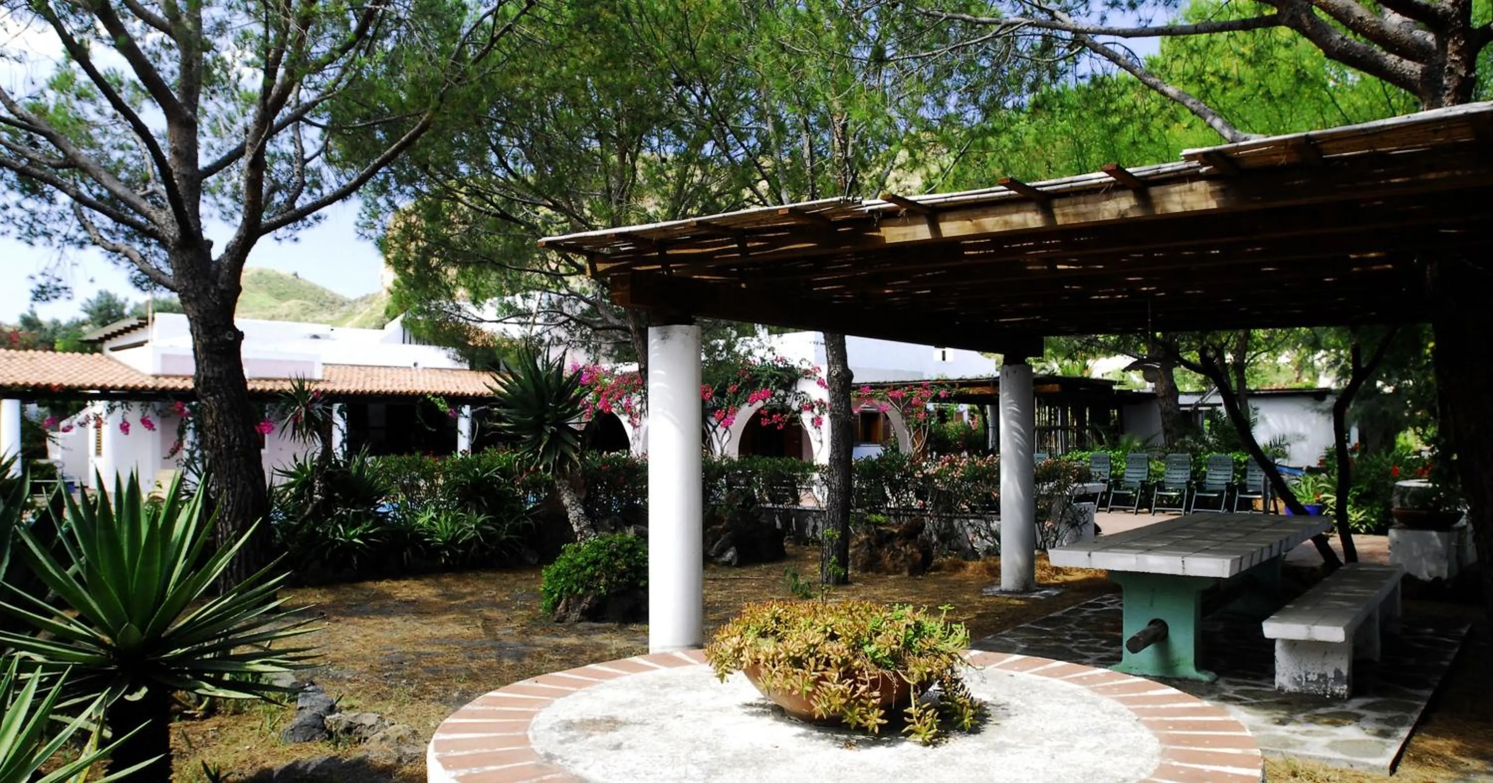 Patio in Villa Saracina