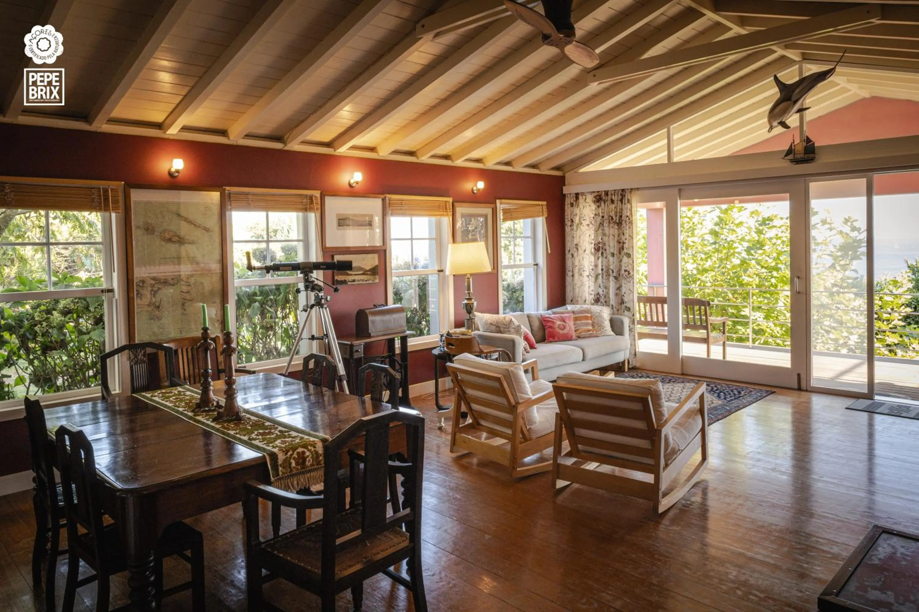 Living room in Quinta da Meia Eira