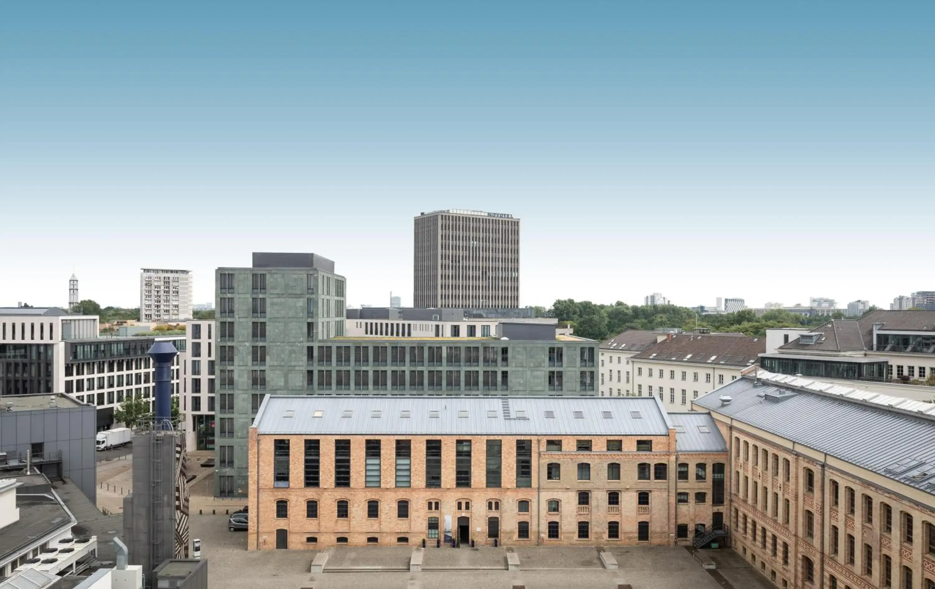 City view in KPM Hotel & Residences Berlin, a Member of Design Hotels City view in KPM Hotel & Residences Berlin, a Member of Design Hotels