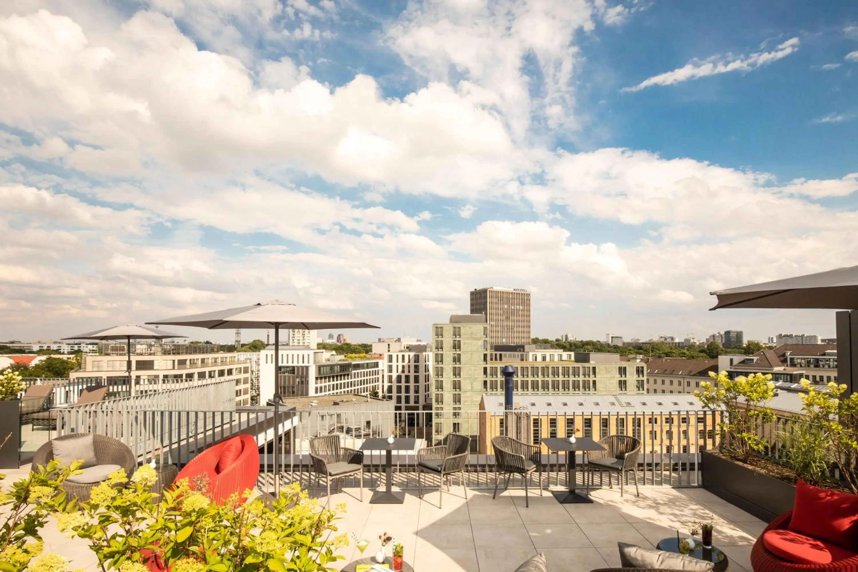 Balcony/Terrace in KPM Hotel & Residences Berlin, a Member of Design Hotels
