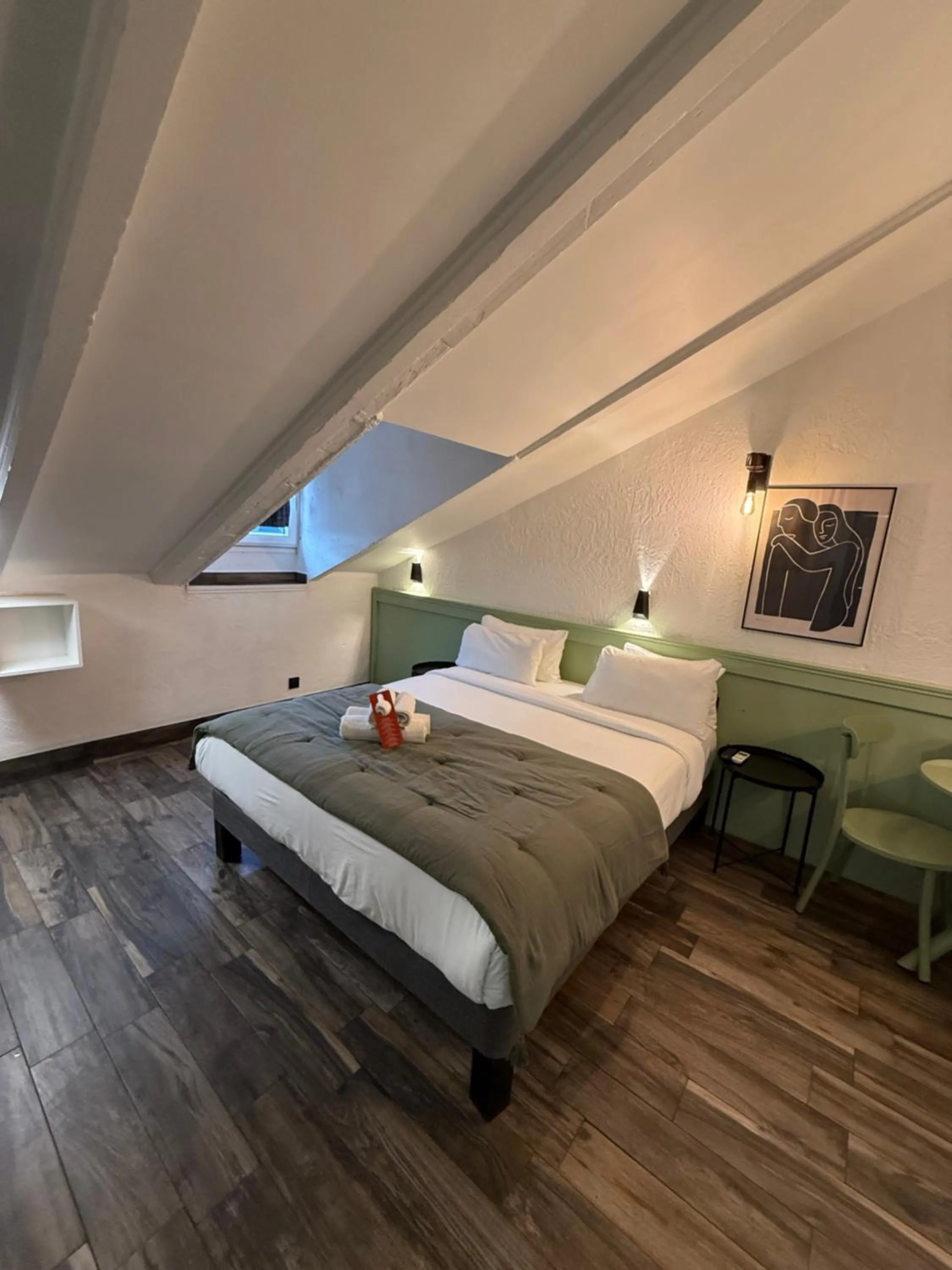 Bed in Hotel de Berne