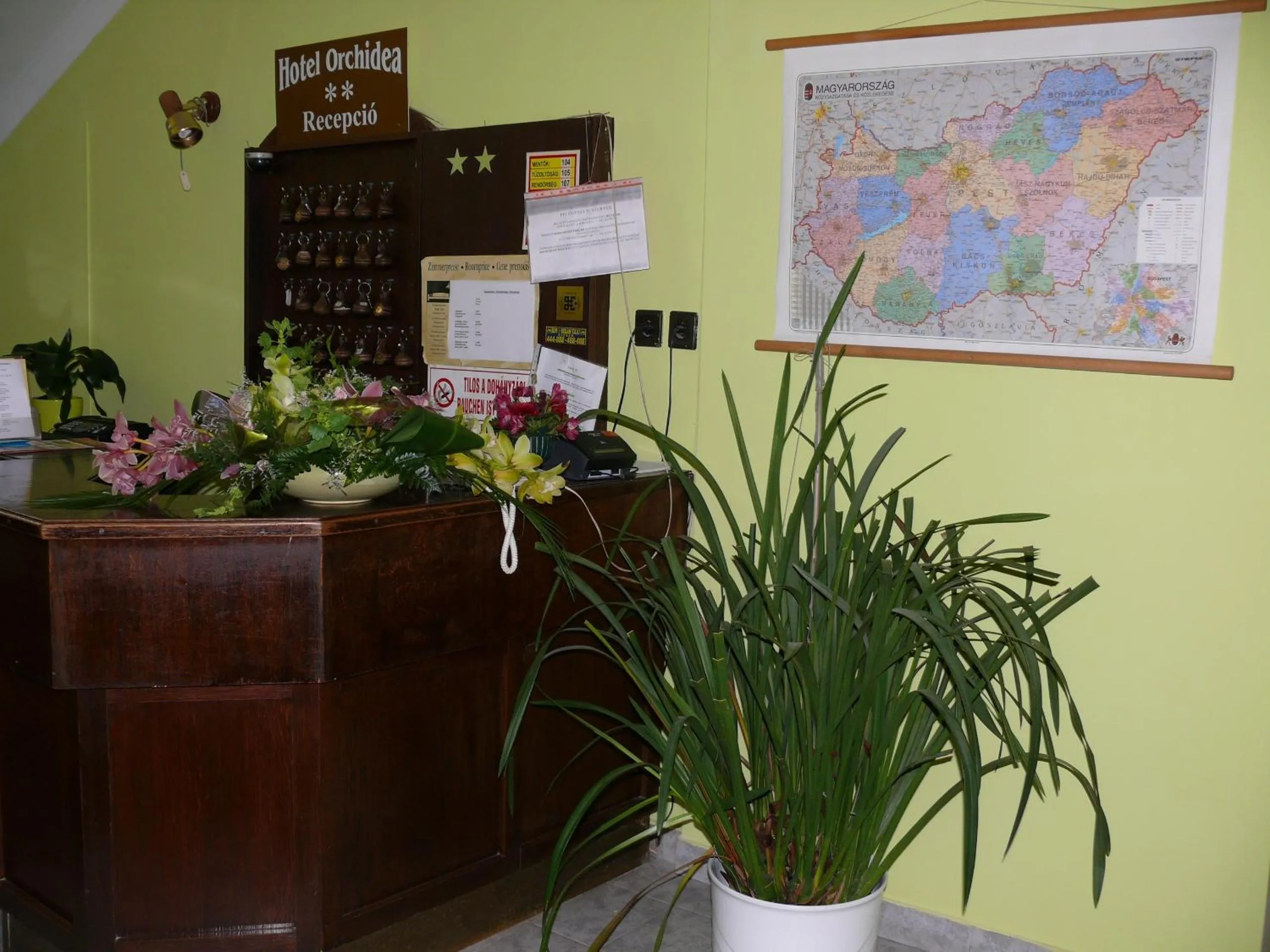 Lobby or reception in Hotel Orchidea