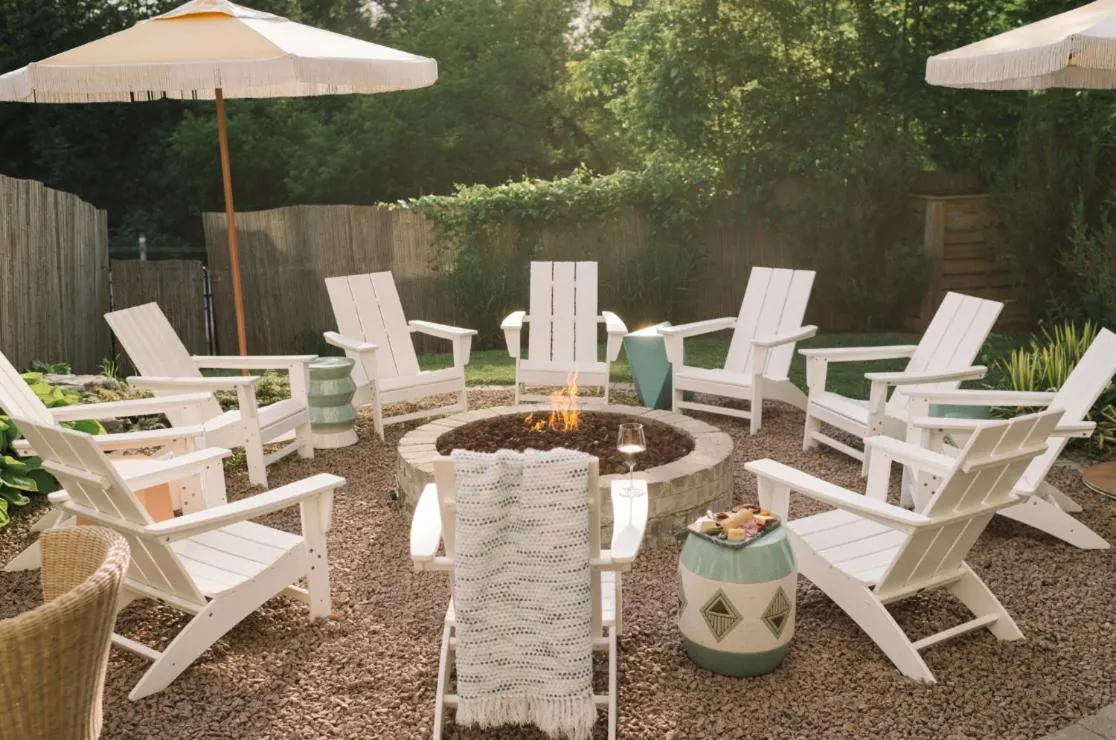 Patio in The June Motel, Prince Edward County