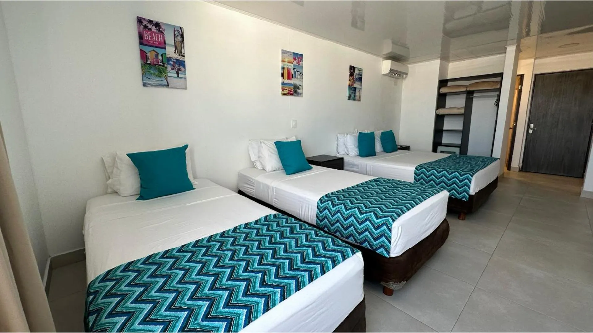 Bed in Hotel Tower by On vacation