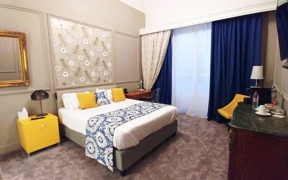 Photo of the whole room, Bed in Grand Hotel Bellevue - Grand Place