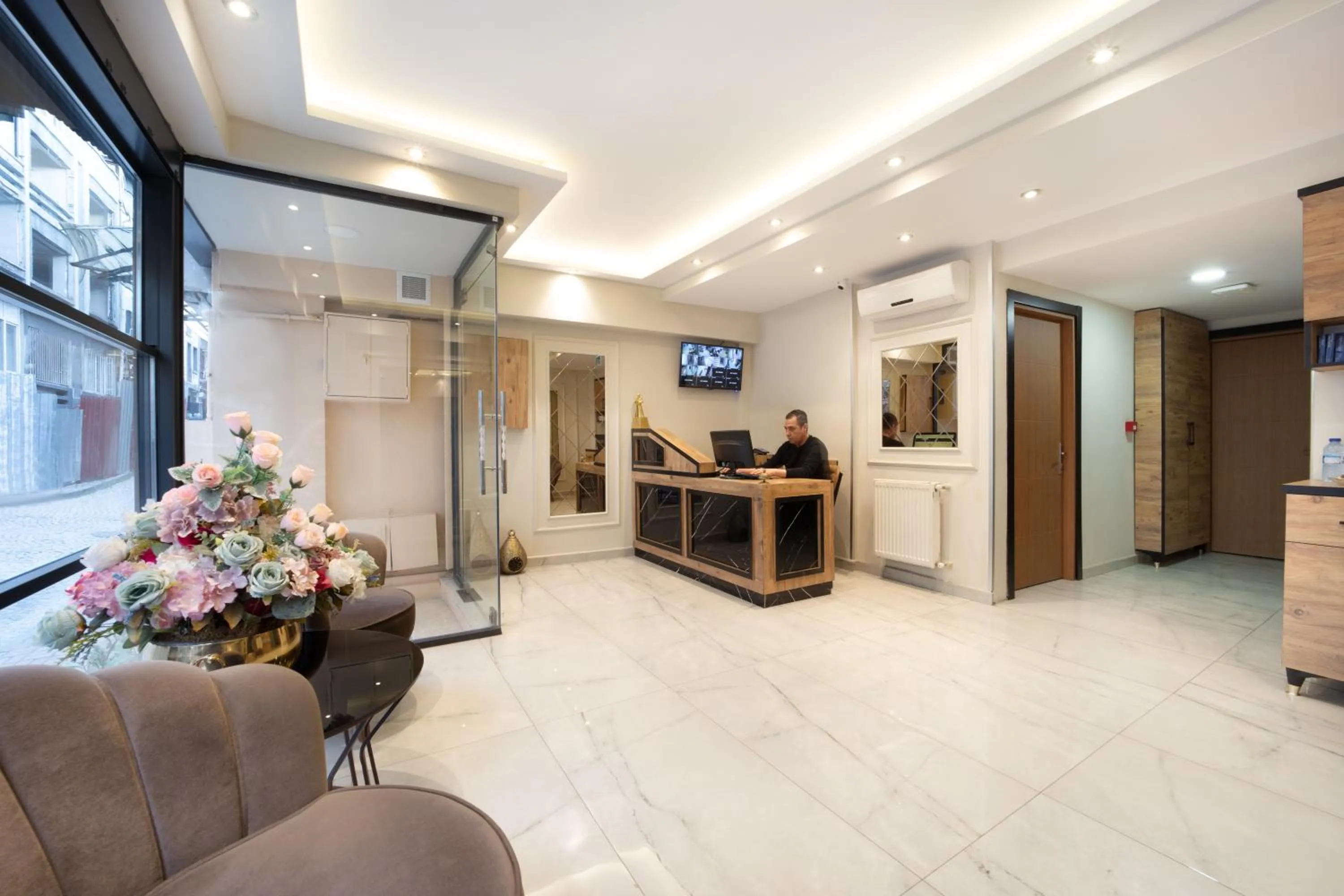 Lobby or reception in Vizyon Hotel - Old City